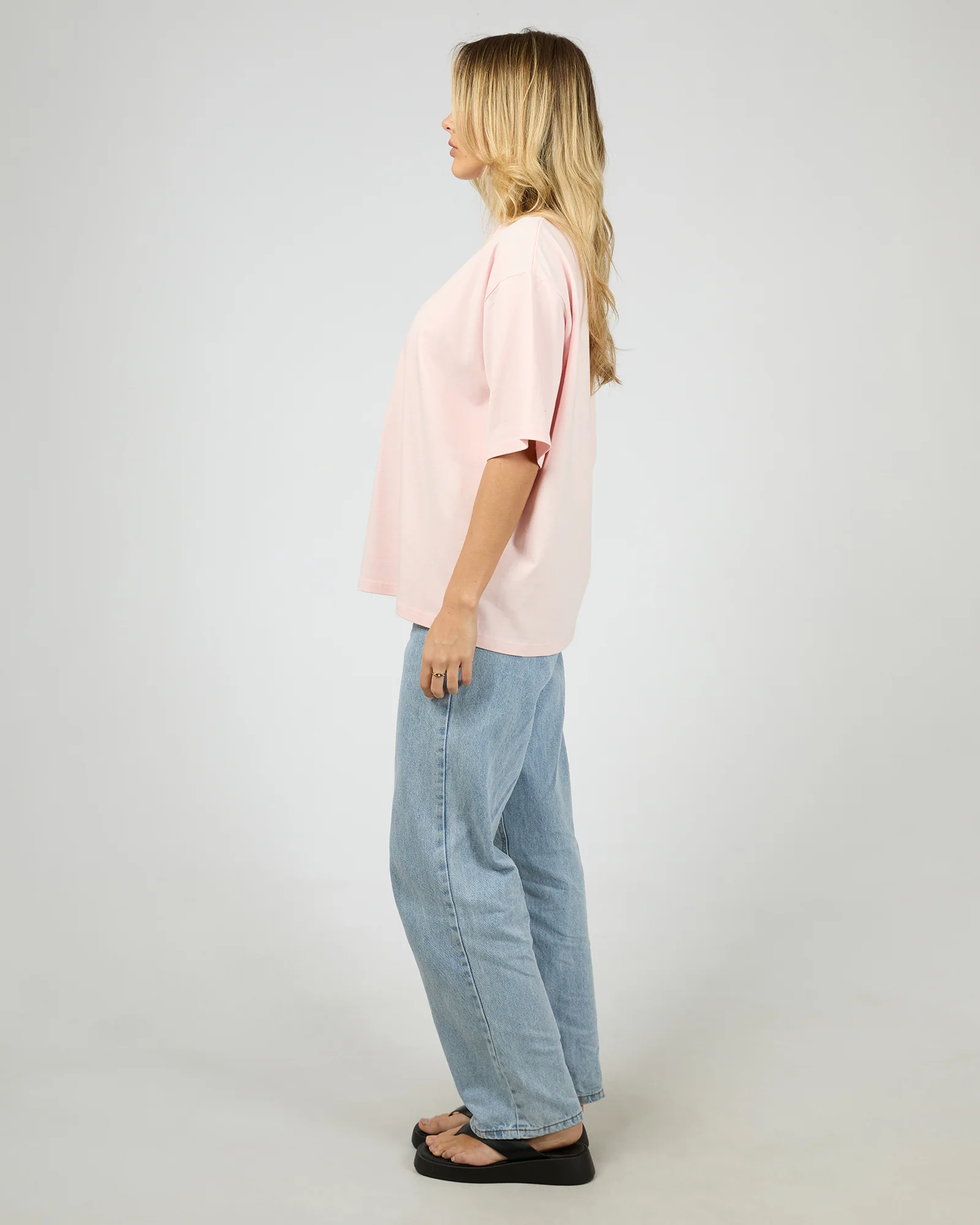Core Oversized Tee Blush - Image 6