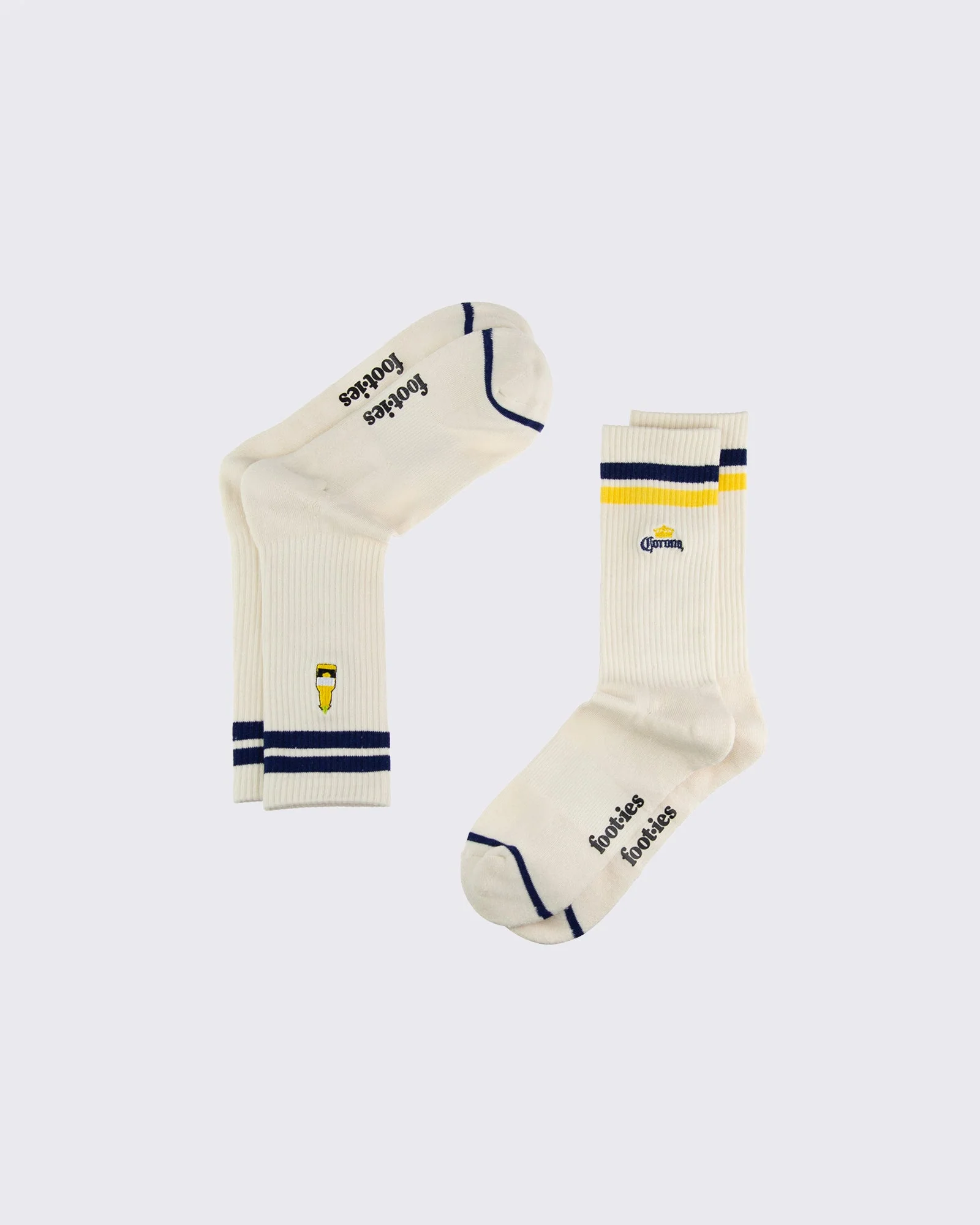 Corona Retro Sneaker Sock 2 Pack Cream - Image 6