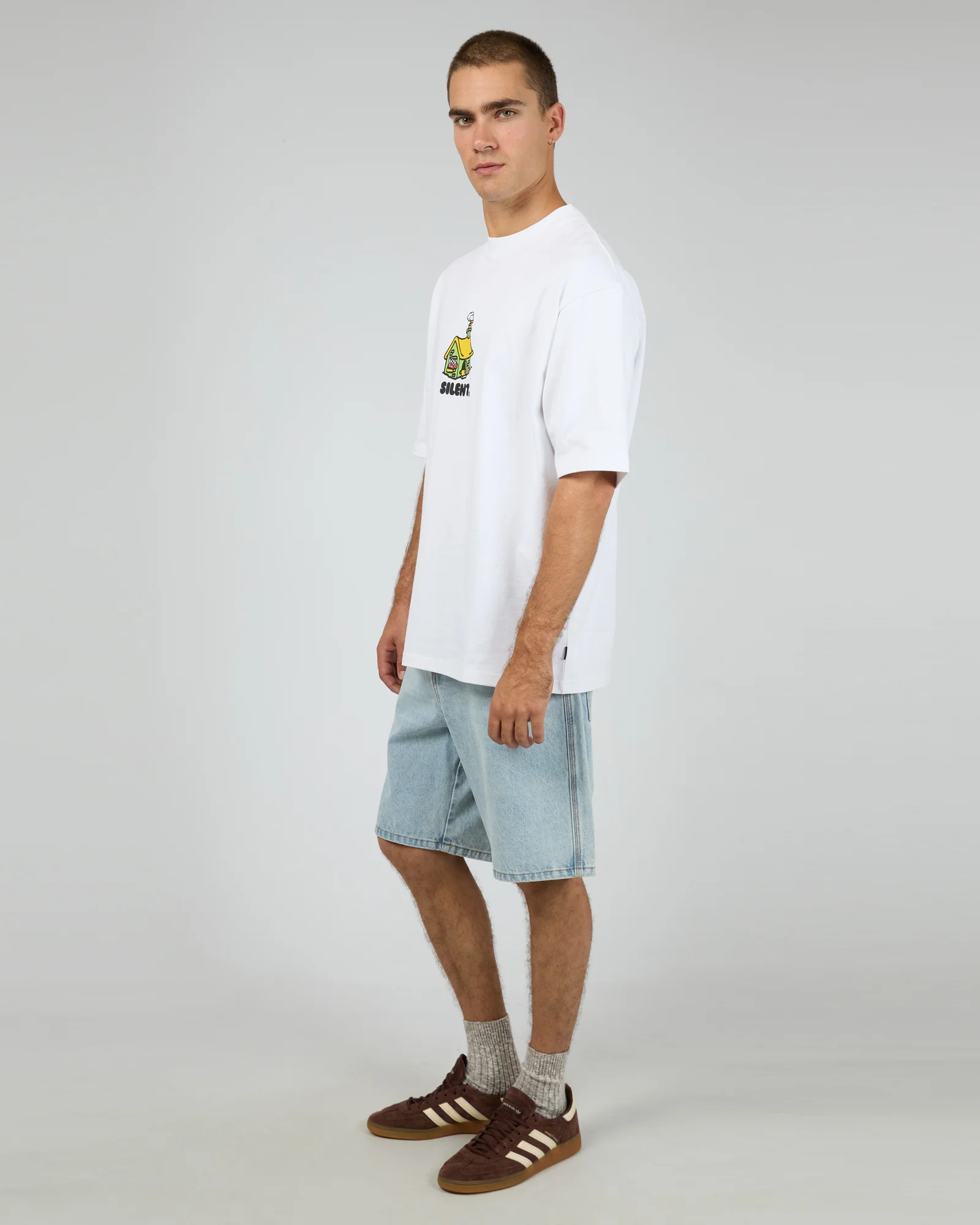 Cottage Box Tee White - Image 6