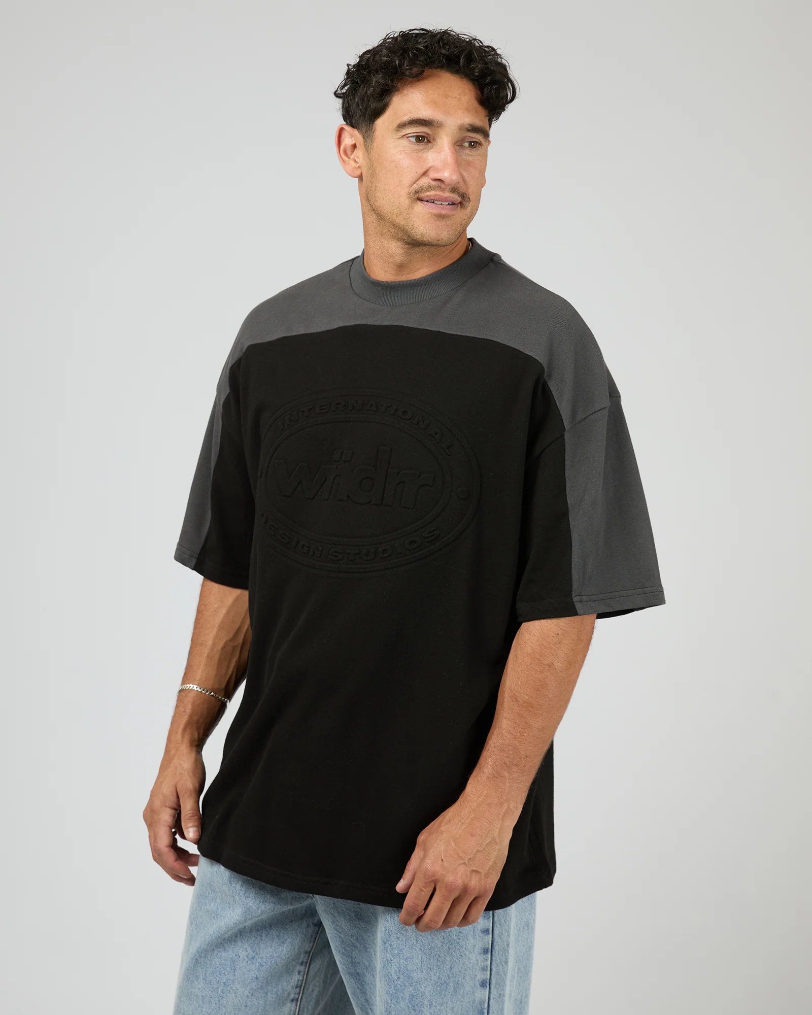 Credit Panel Heavy Weight Tee Black - Image 4
