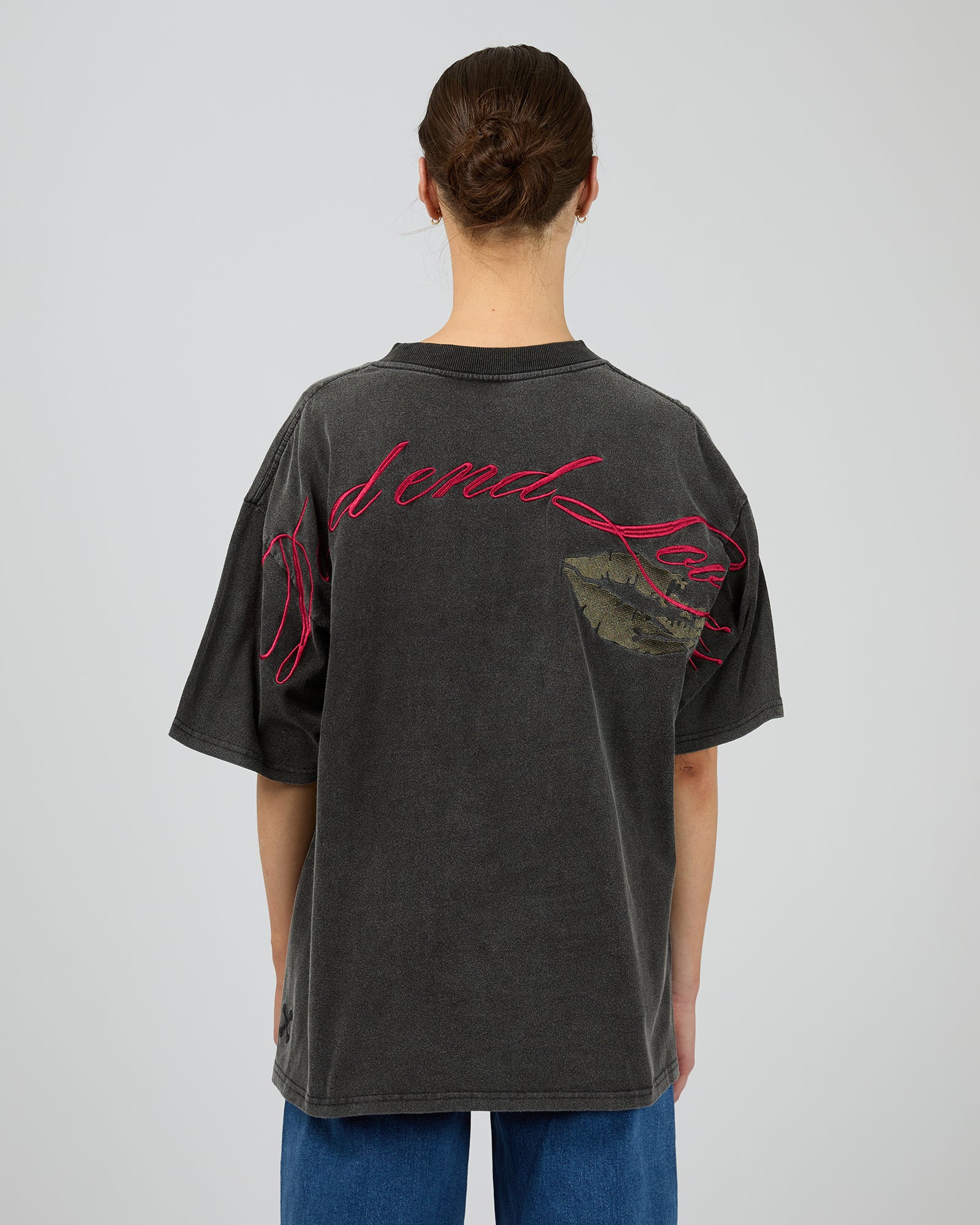 Dead End Lover Box Tee Washed Black - Image 10