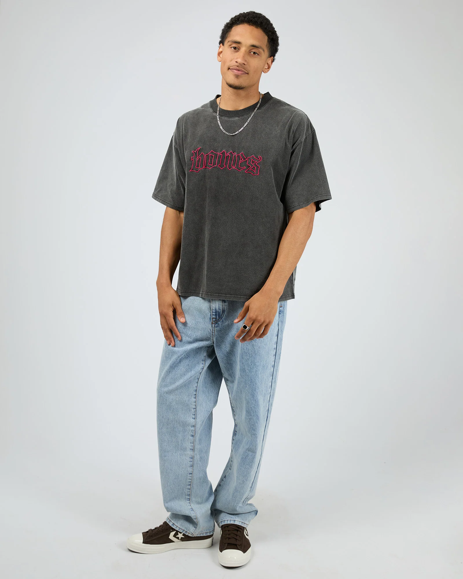 Dead End Lover Box Tee Washed Black - Image 3
