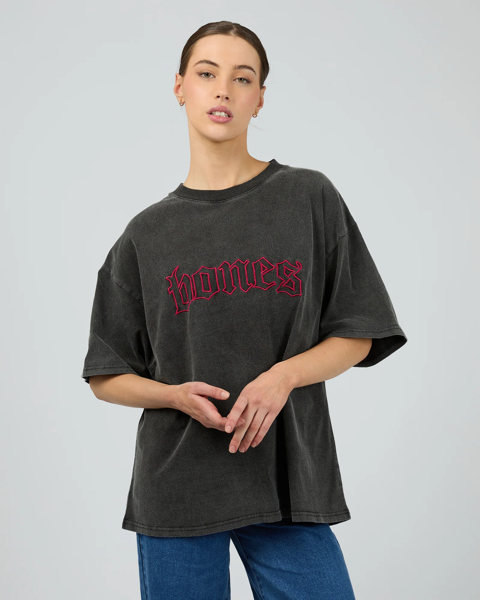 Dead End Lover Box Tee Washed Black - Image 7