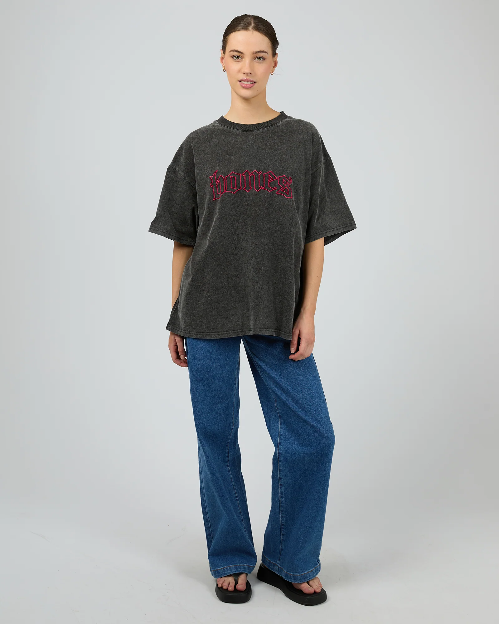 Dead End Lover Box Tee Washed Black - Image 8