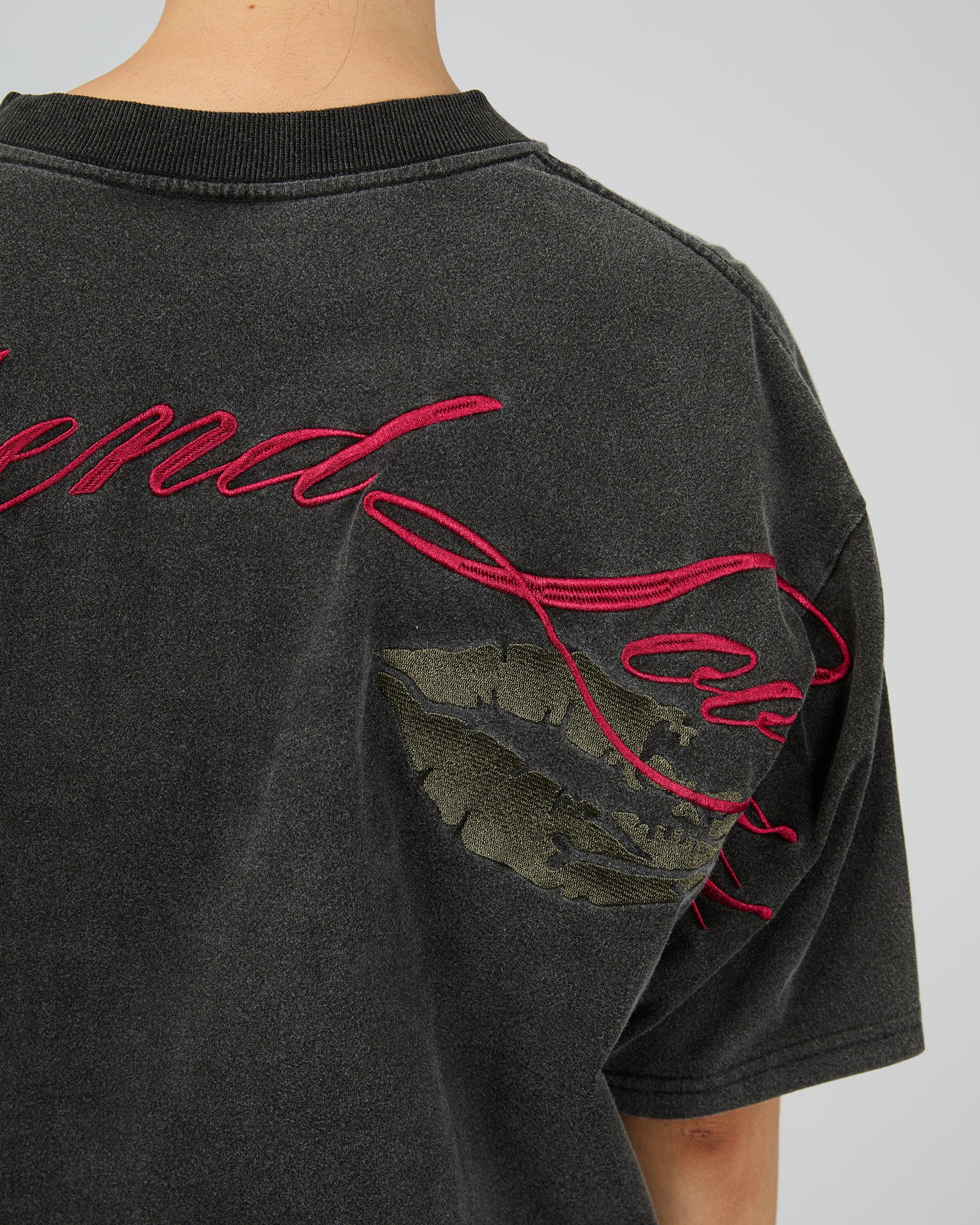 Dead End Lover Box Tee Washed Black - Image 9