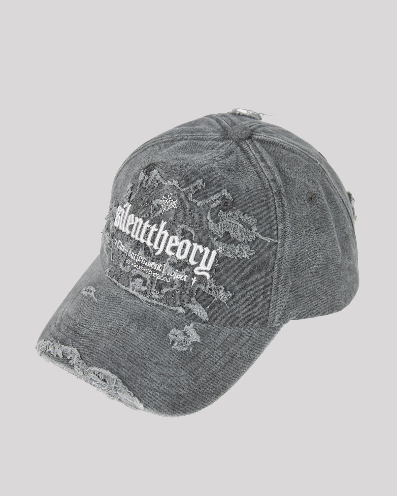 Distressed Cap Charcoal - Image 2