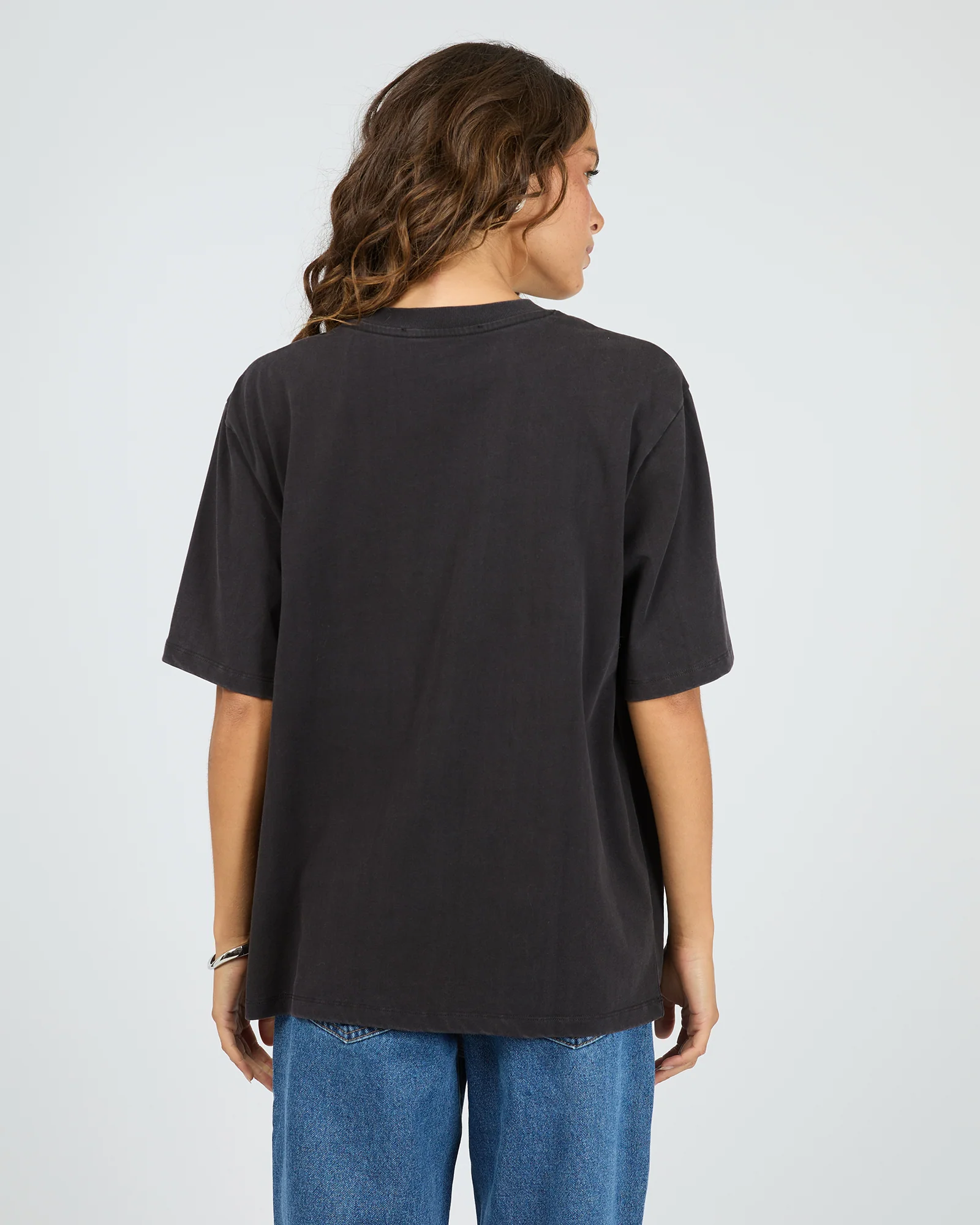 Dystopia Tee Washed Black - Image 3