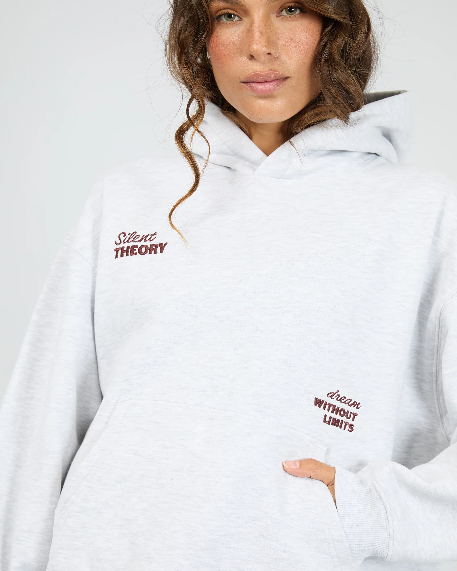 Embrace Hoodie Snow Marle - Image 5