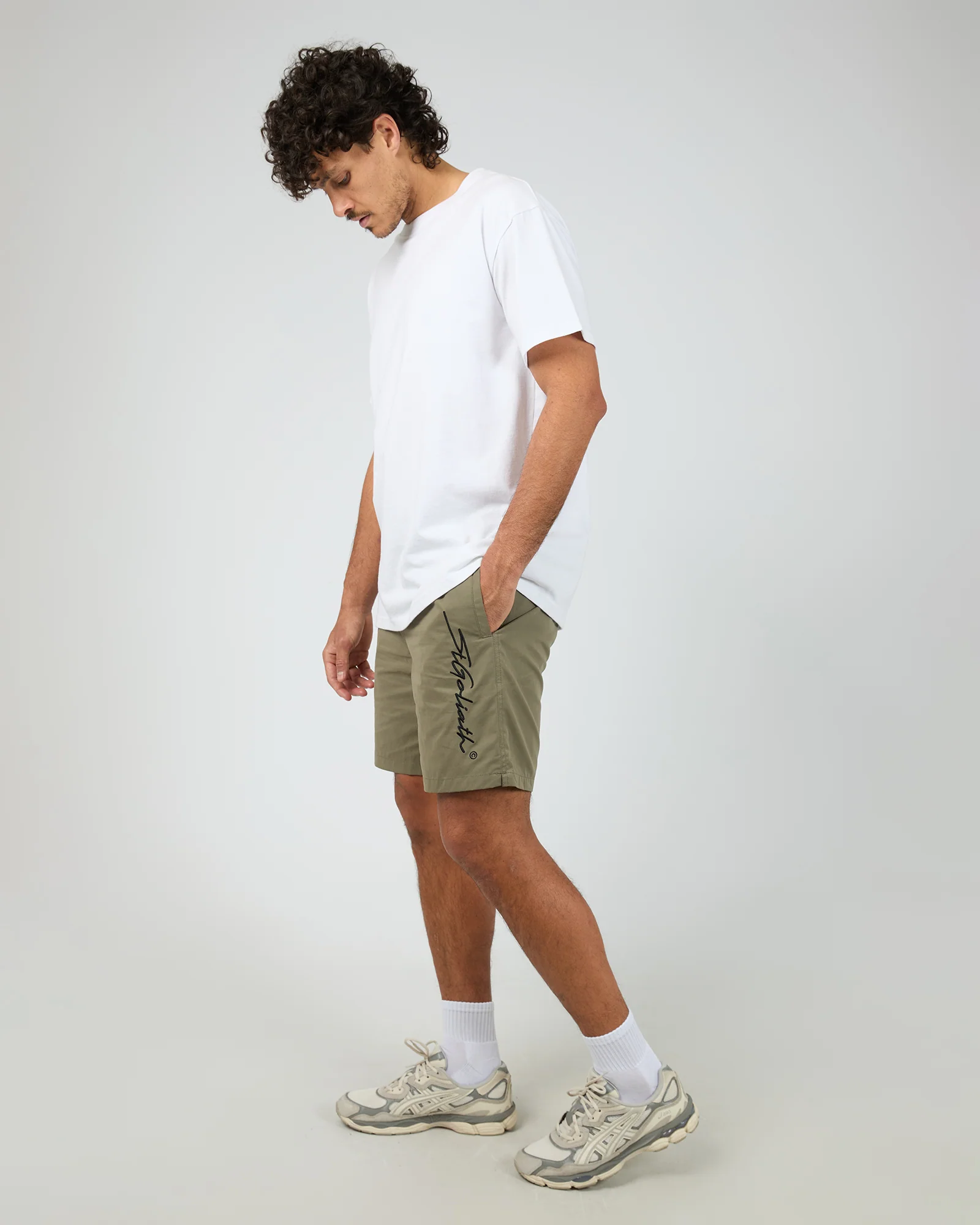 Embroided Volley Olive - Image 6