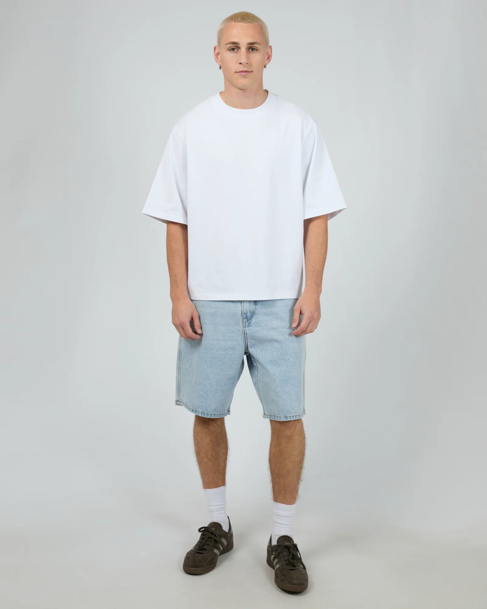 Embroidery Jort Sky Blue - Image 2