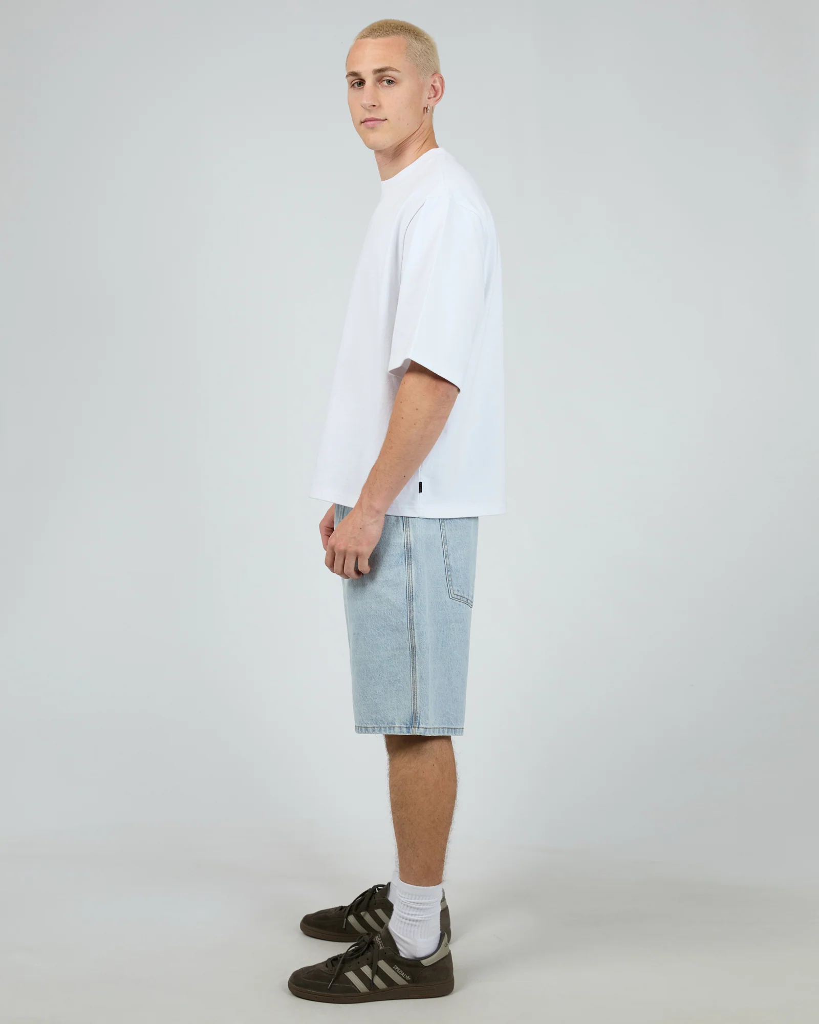 Embroidery Jort Sky Blue - Image 4