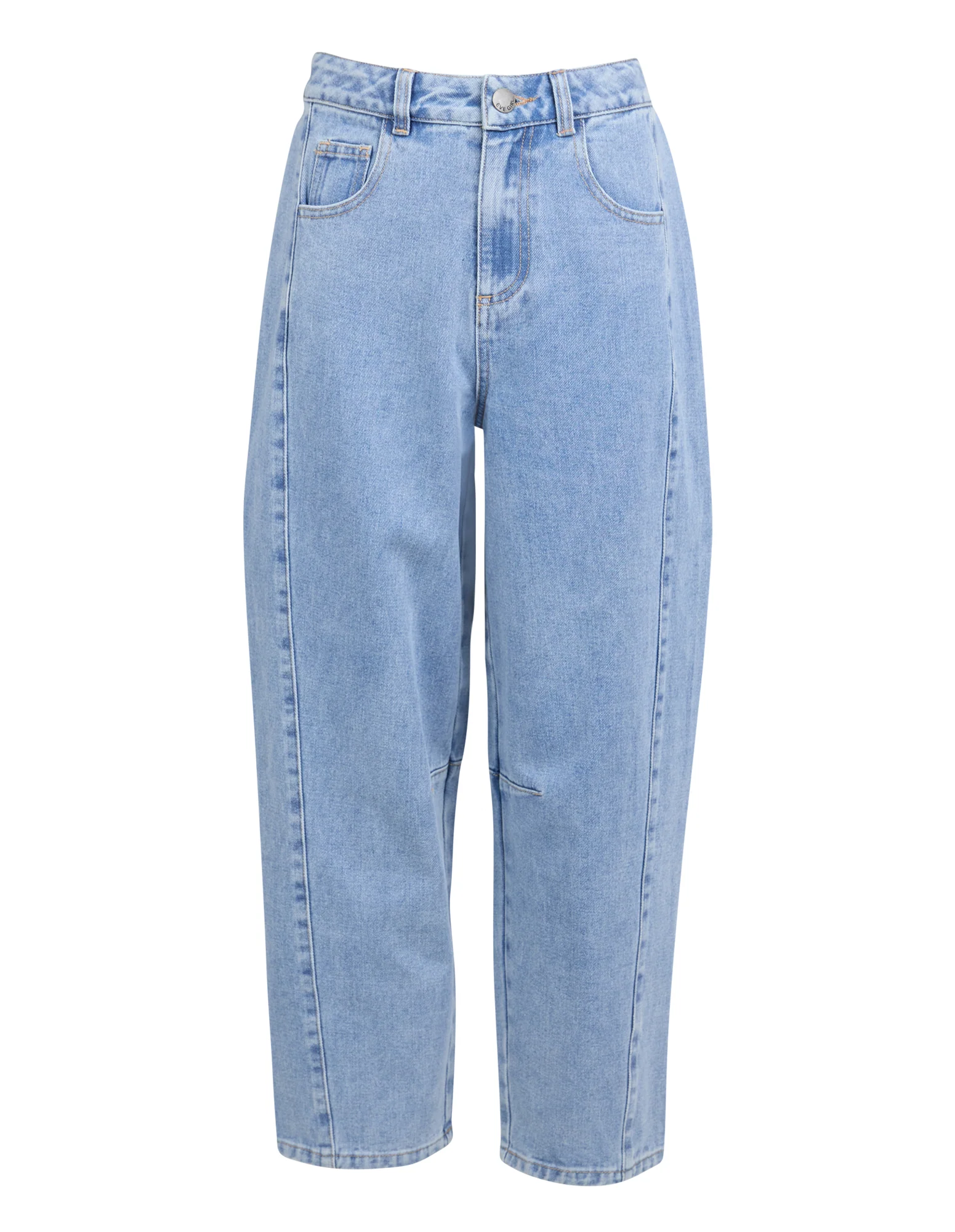 Teen Emily Barrel Jean Blue - Image 5
