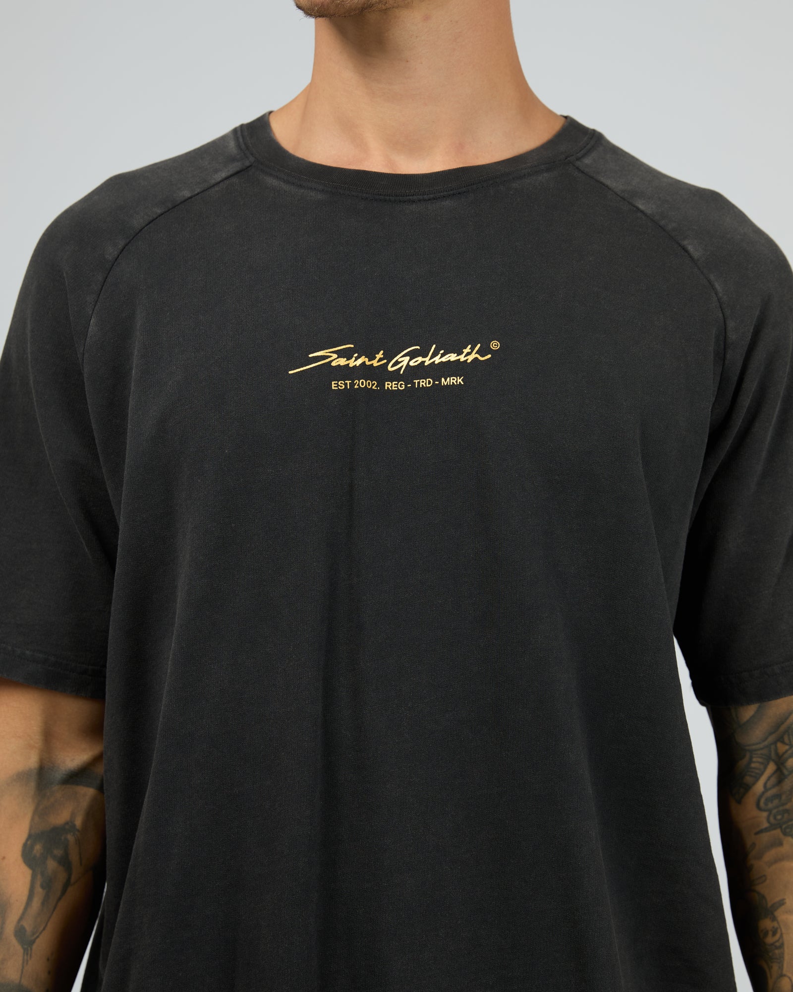 Endorsed Tee Washed Black - Image 5