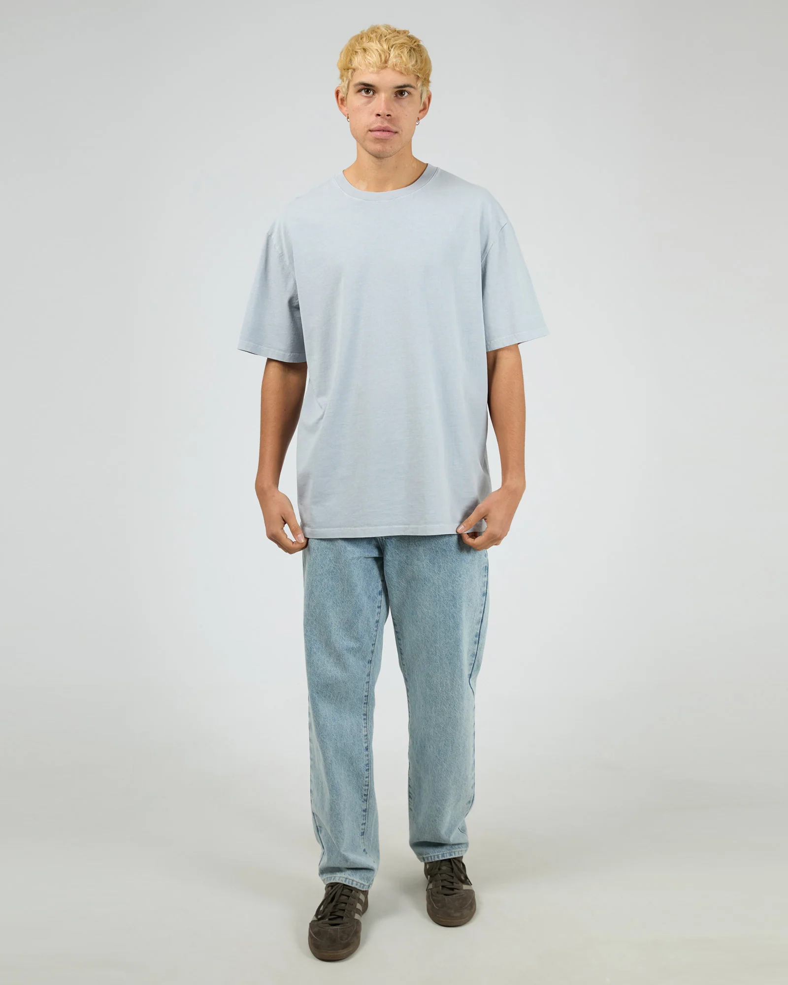 Essential Fit Tee Sky Blue - Image 2
