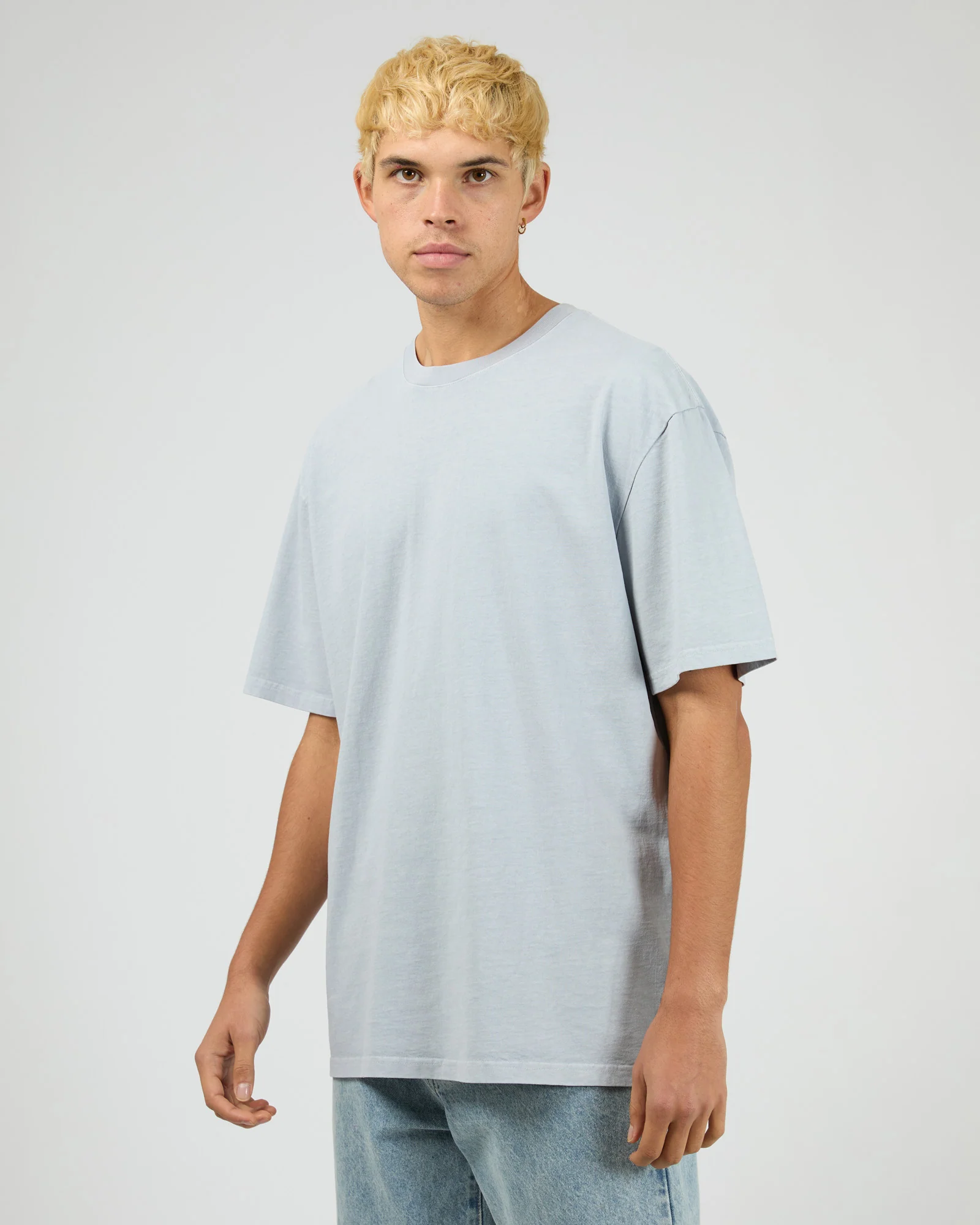 Essential Fit Tee Sky Blue - Image 4