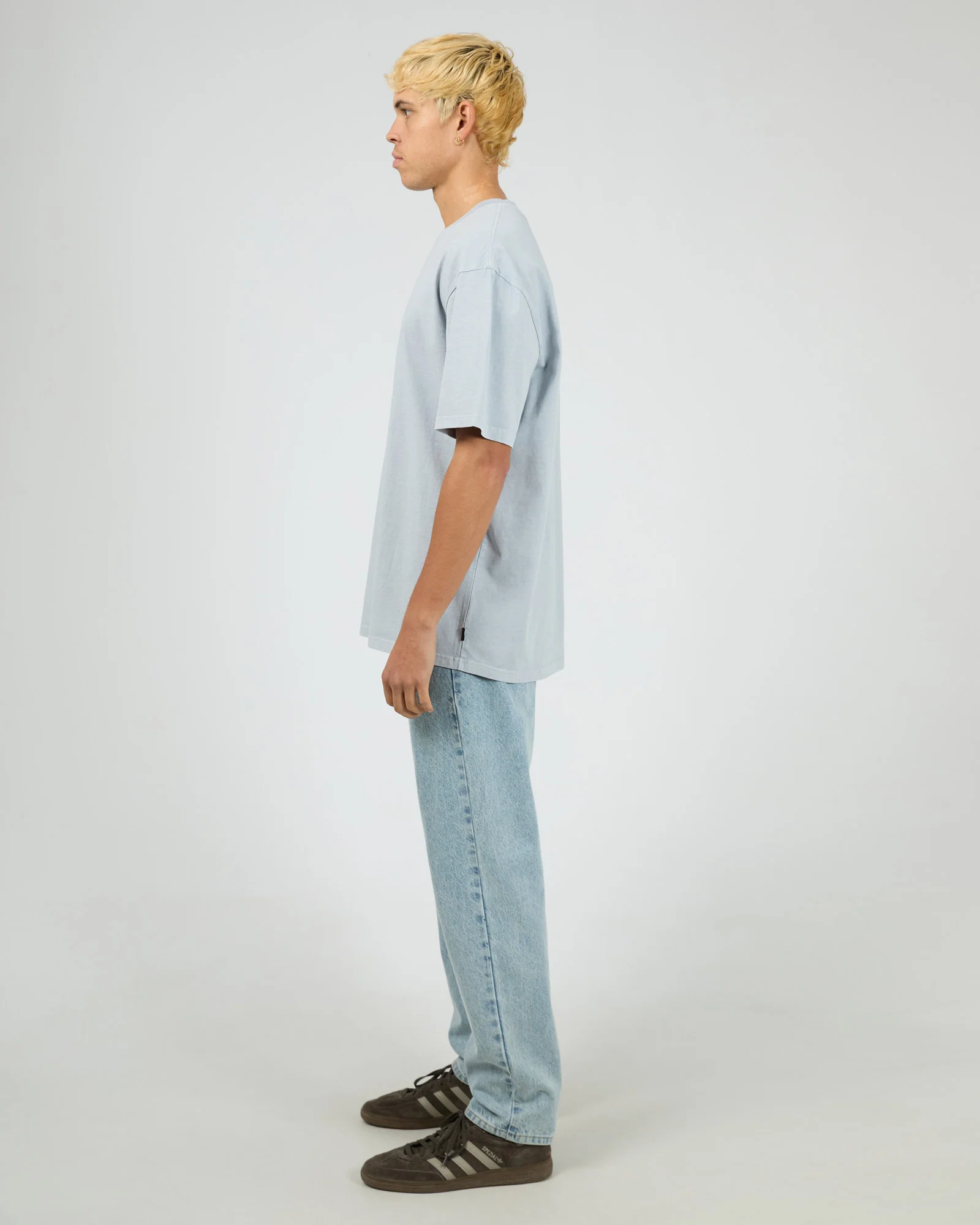 Essential Fit Tee Sky Blue - Image 6