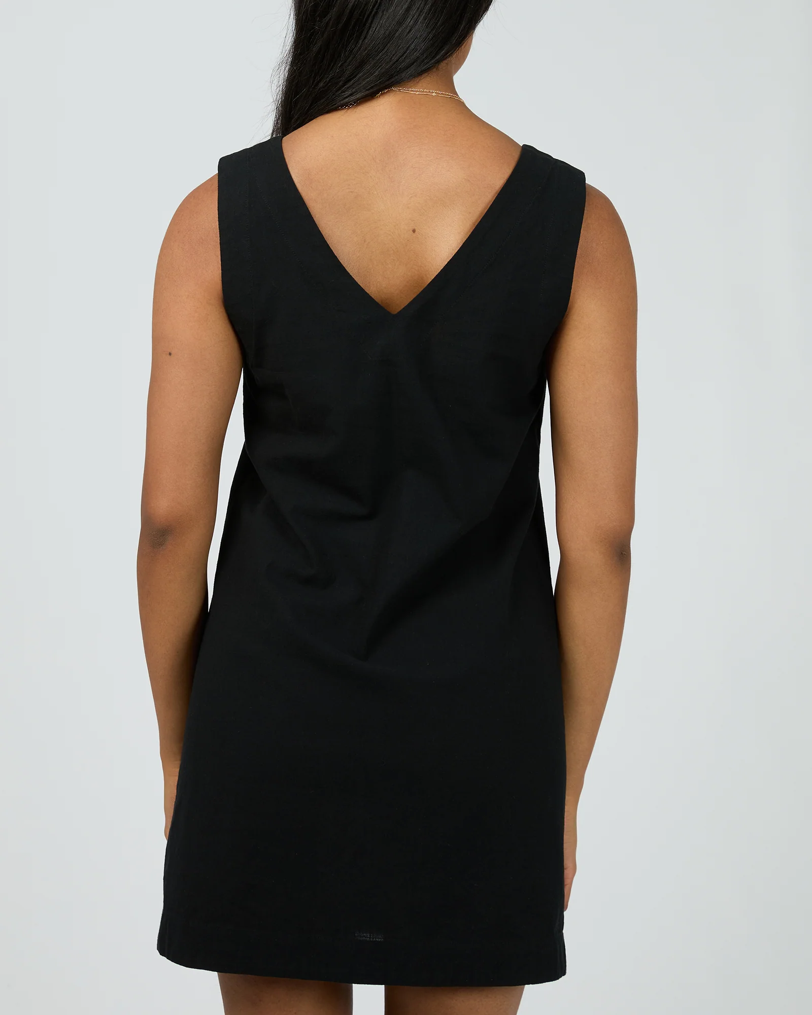 Essential Mini Dress Black - Image 3