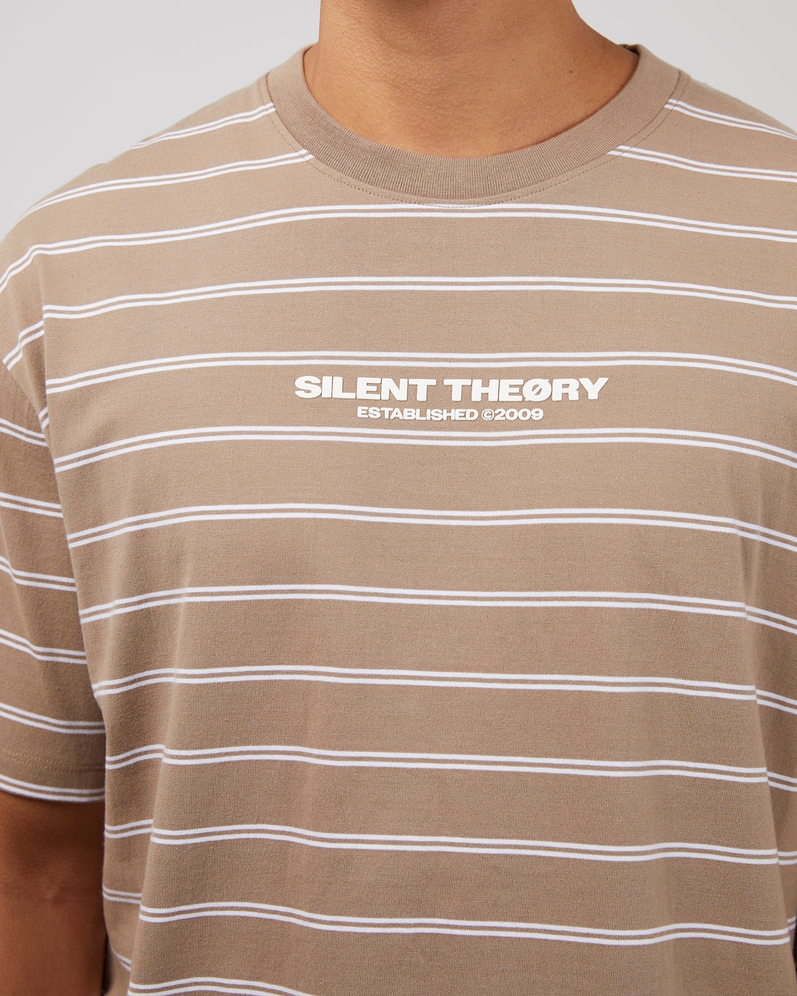 Essential Theory Stripe Tee Mushroom - Image 5