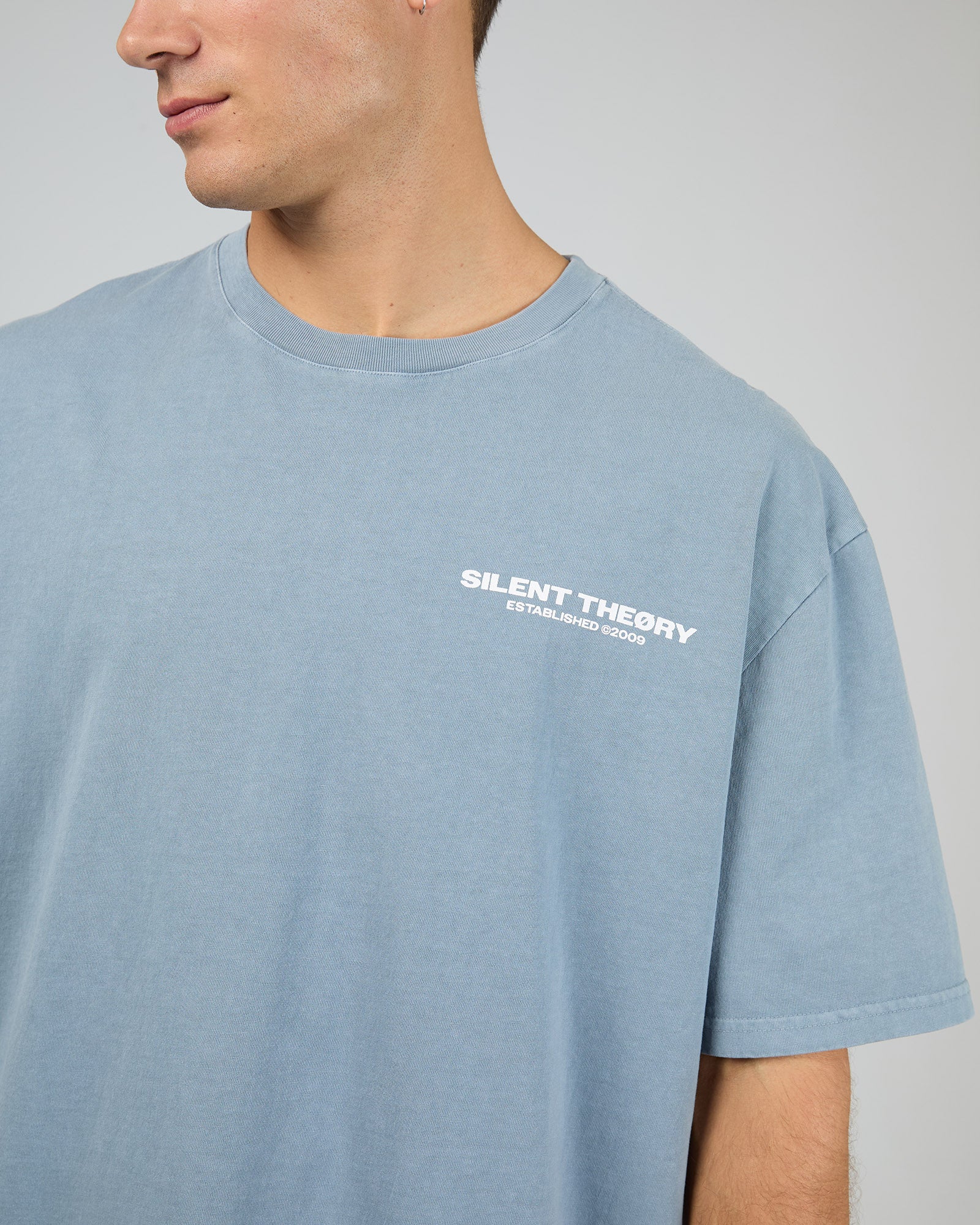 Essential Theory Tee Blue - Image 4