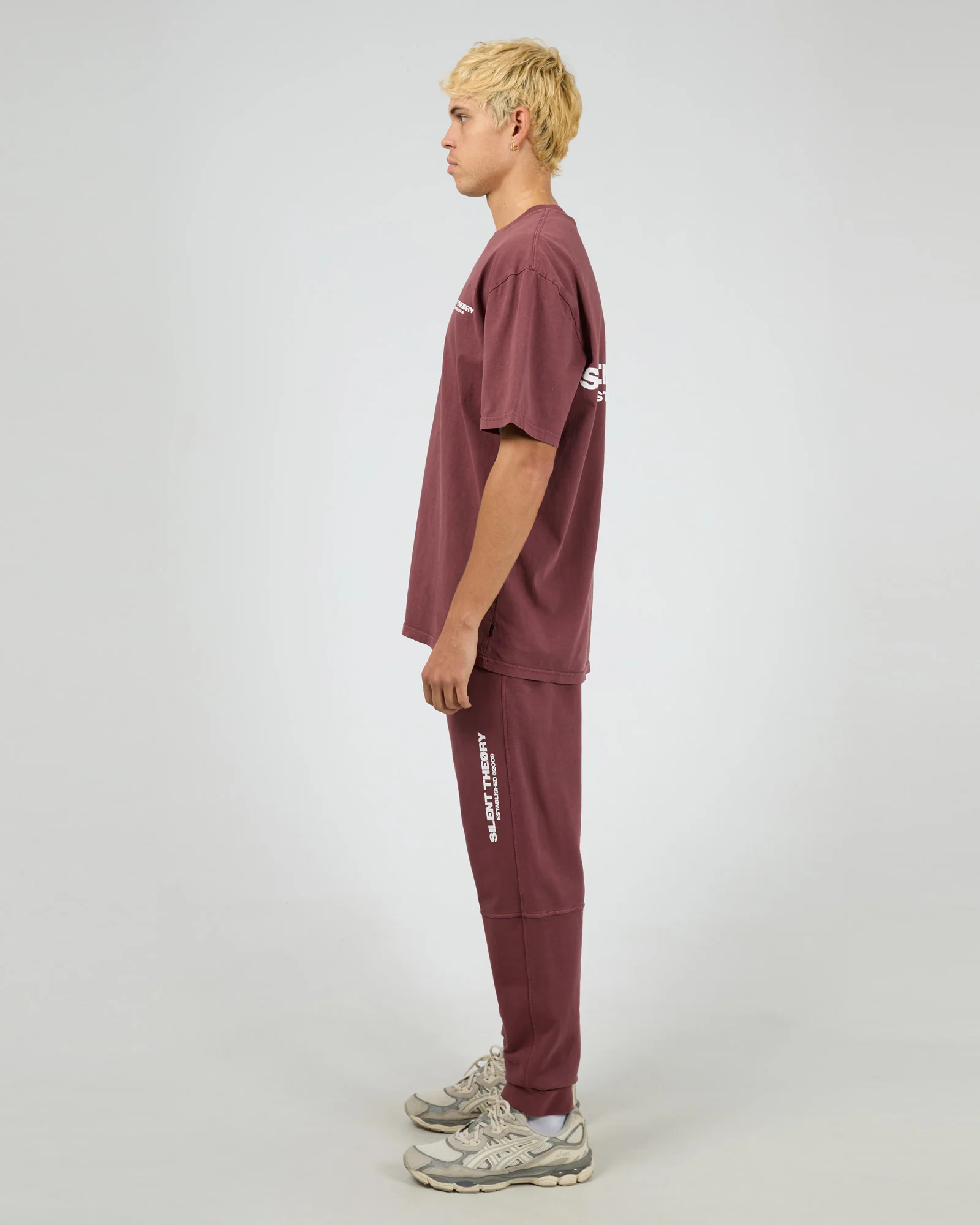Essential Theory Tee Burgundy - Image 6