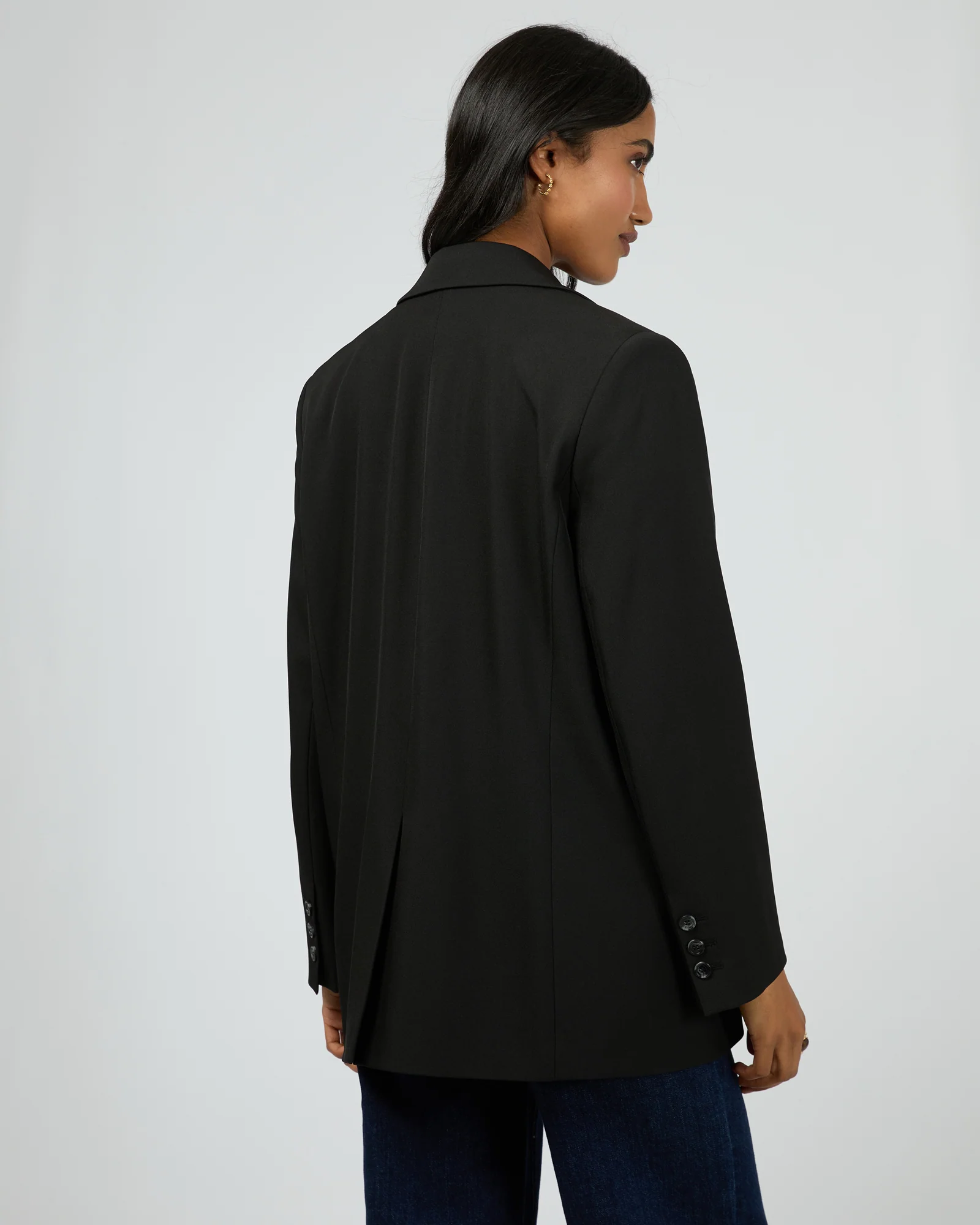 Eve Luxe Basic Blazer Black - Image 3