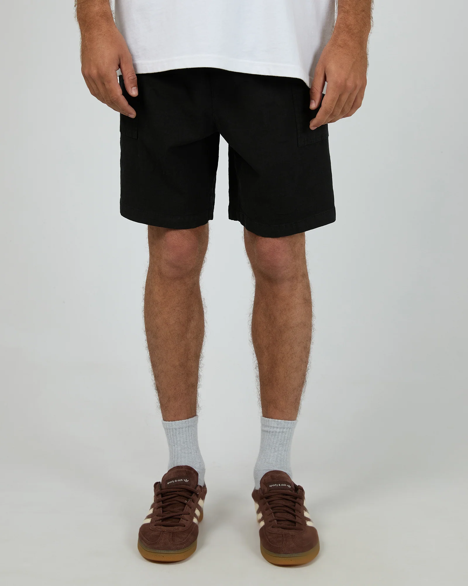 Ew Patch Pocket Short Black