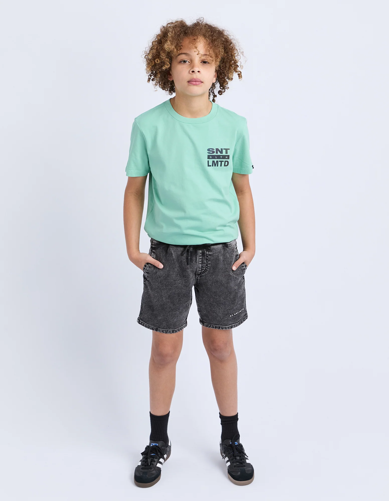 Teen Fairhaven Short Washed Black - Image 2