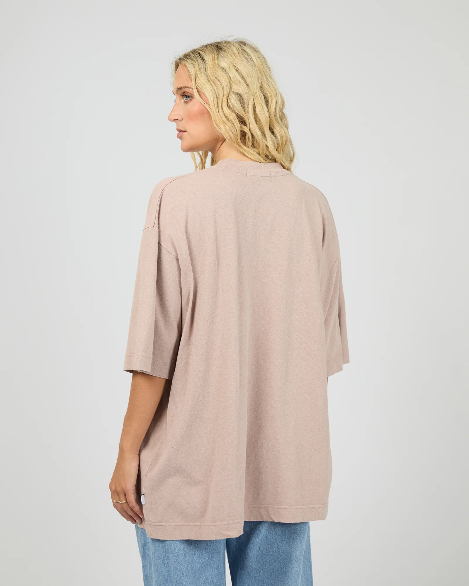 Fields Oversized Tee Fawn - Image 3