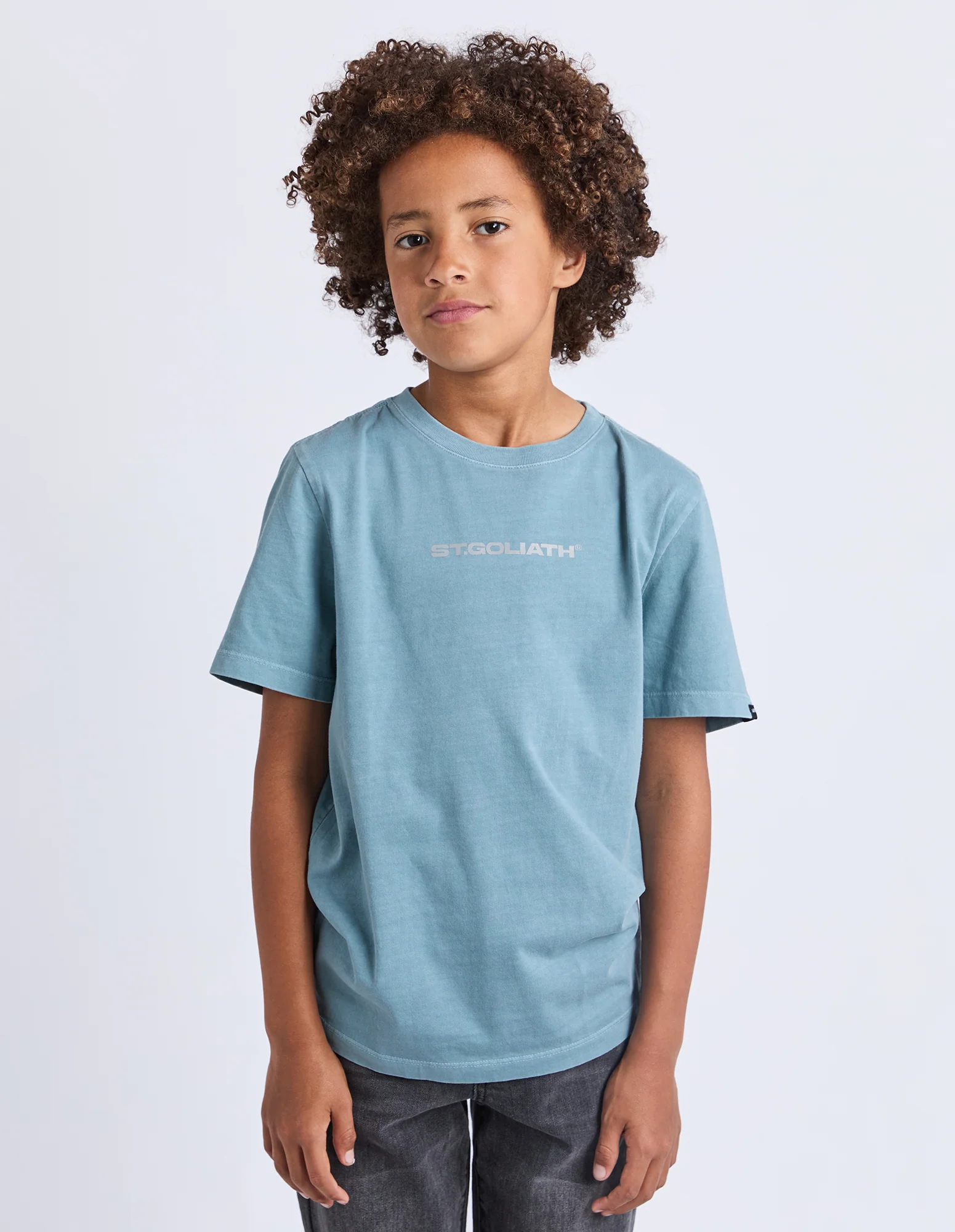 Teen Foiled Tee Teal