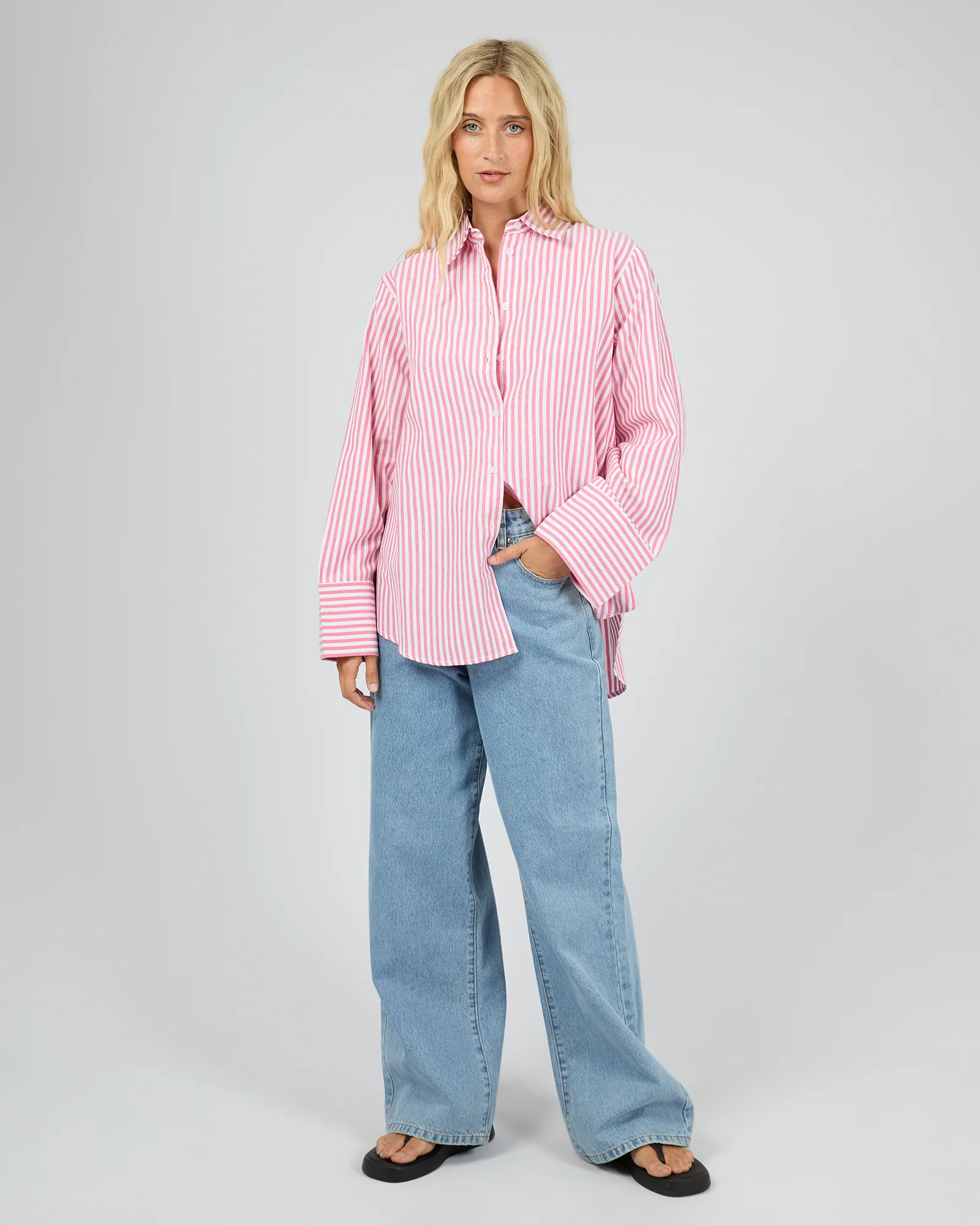 Franca Stripe Shirt Stripe - Image 2