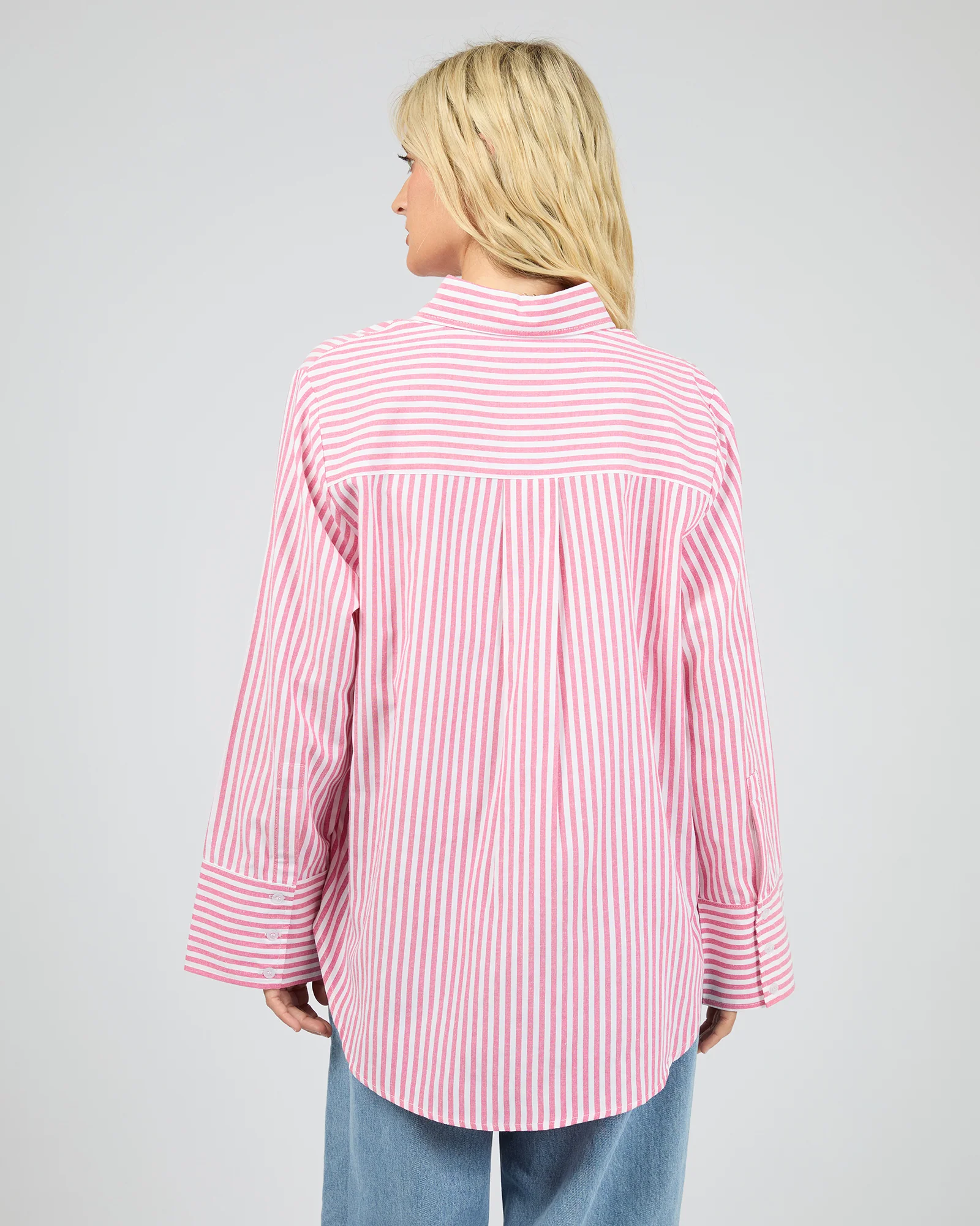 Franca Stripe Shirt Stripe - Image 3