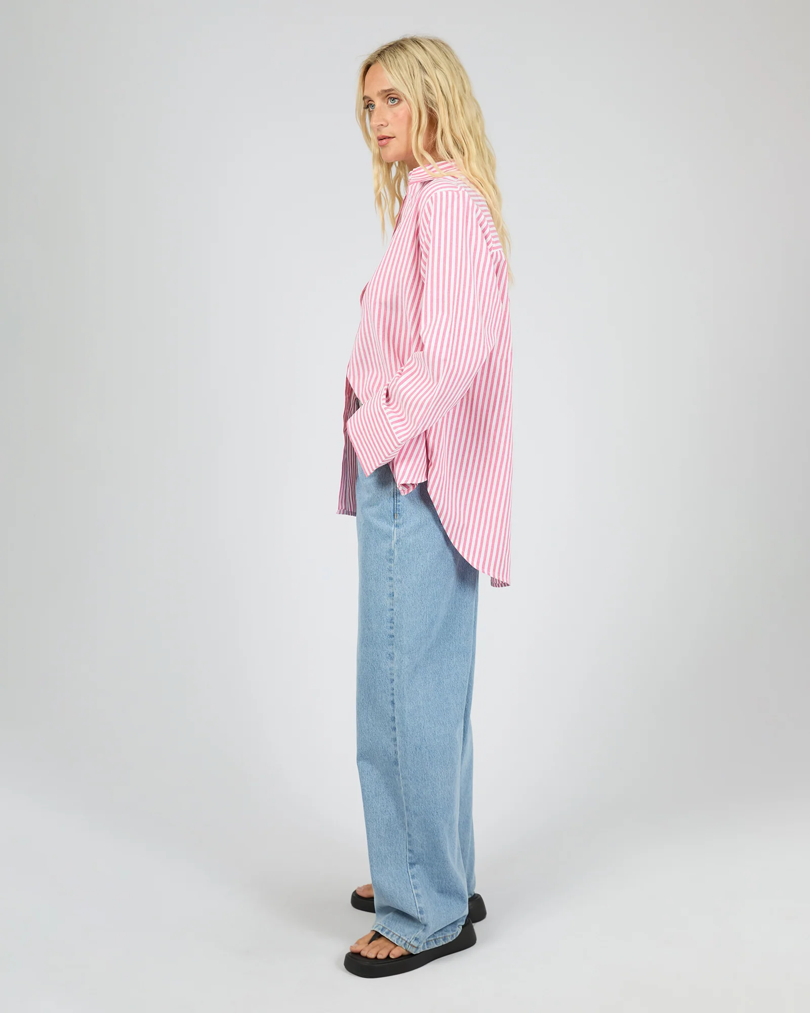 Franca Stripe Shirt Stripe - Image 6