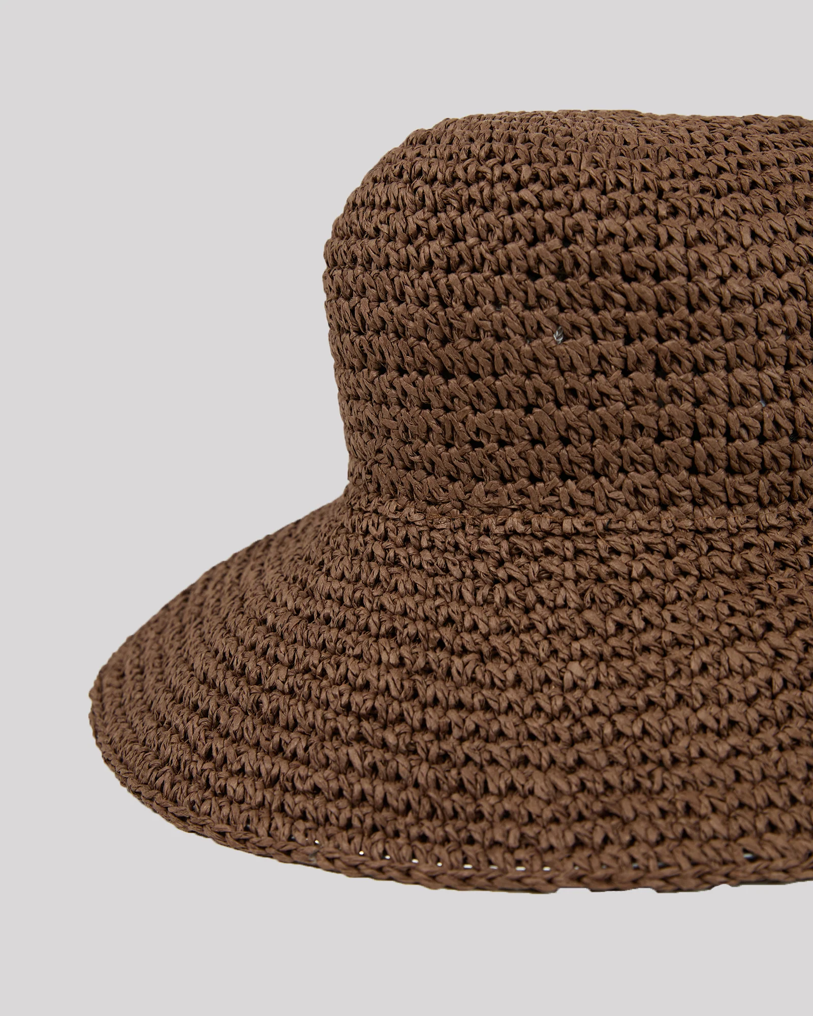 Freya Woven Bucket Brown - Image 2