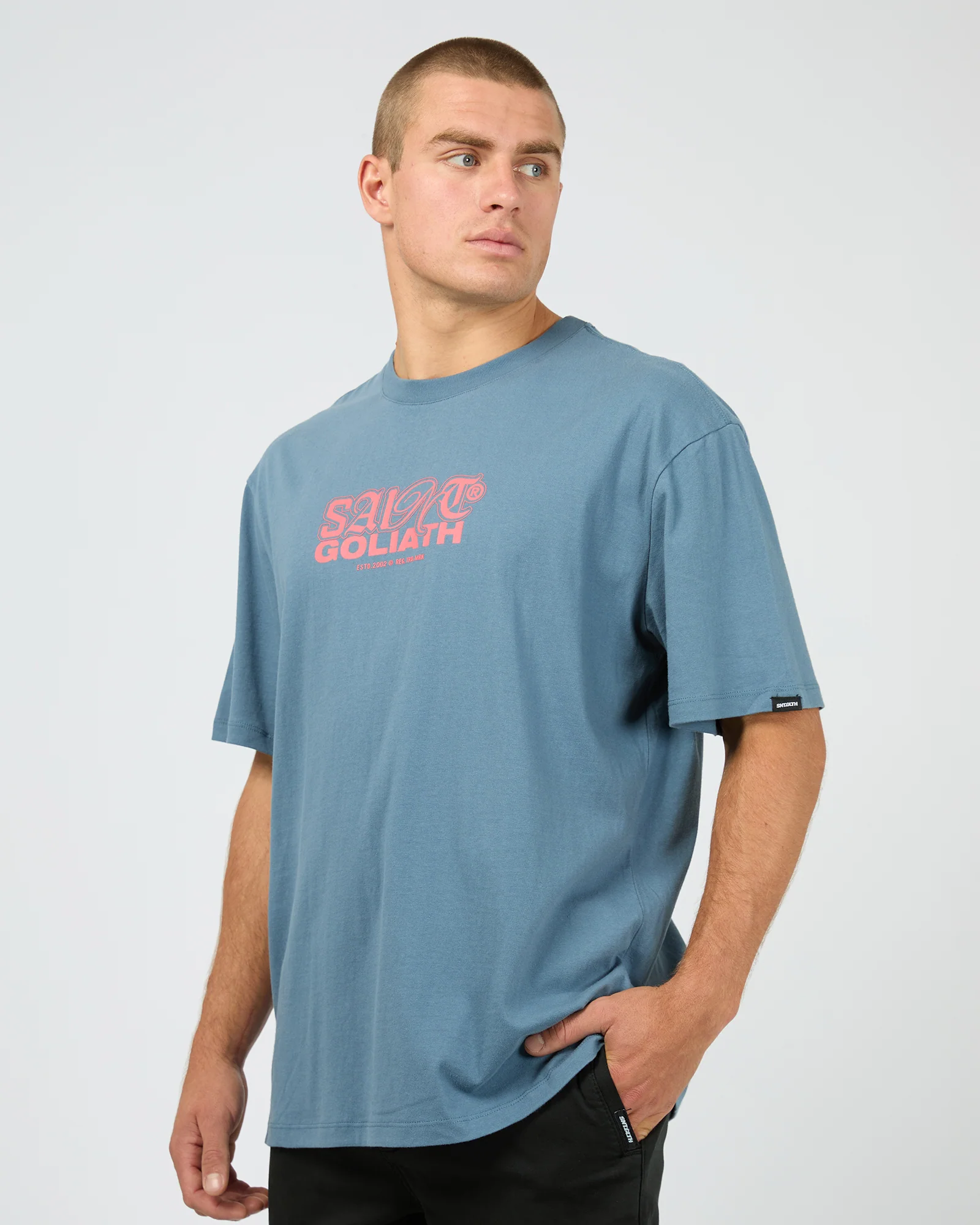 Glass Tee Blue - Image 4