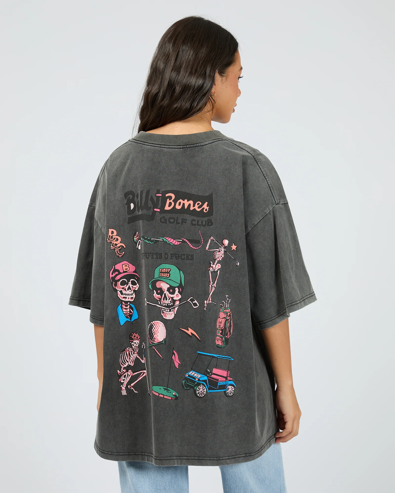 Golf Club Flash Tee Washed Black - Image 6