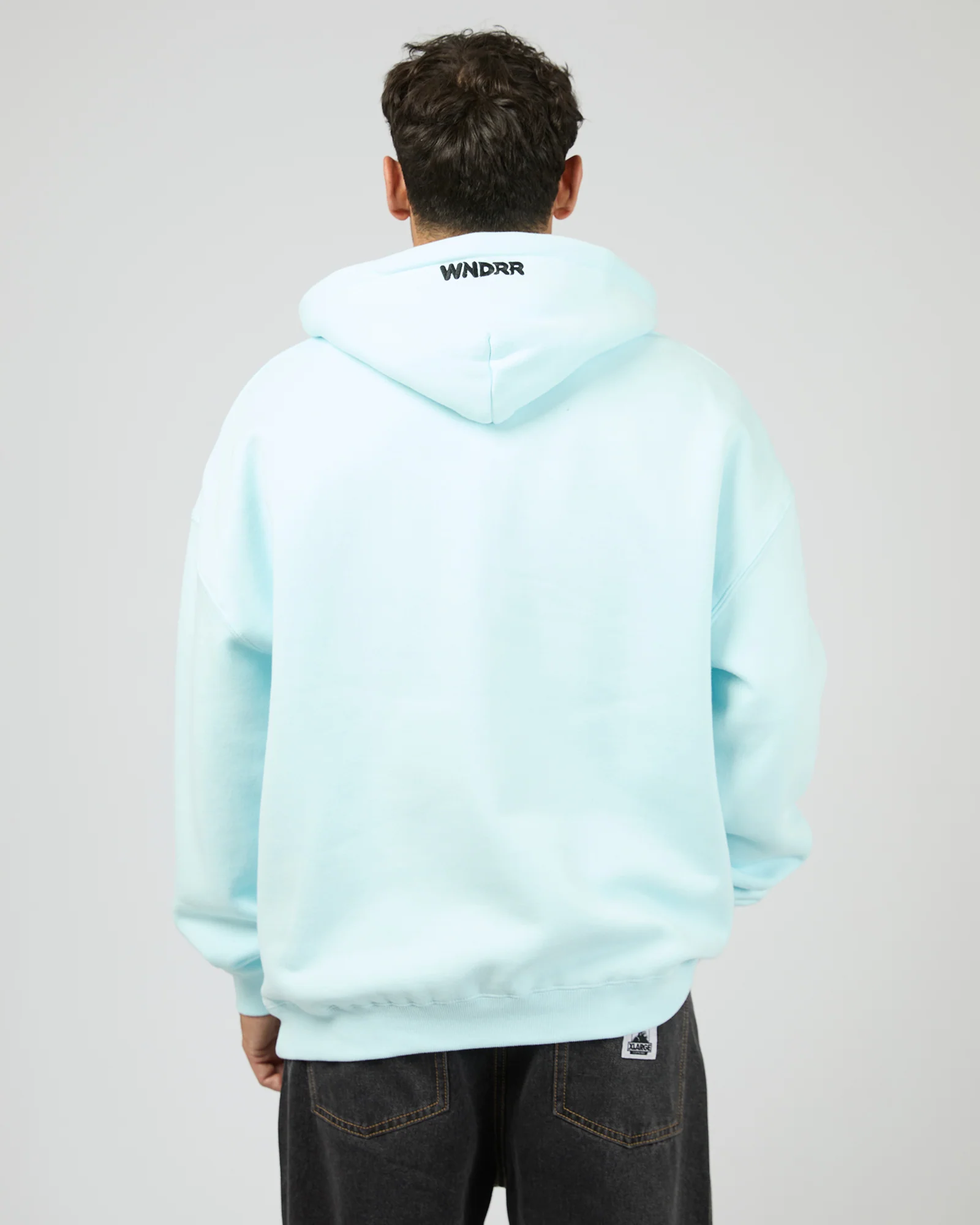 Halo Hood Sweat Blue - Image 3