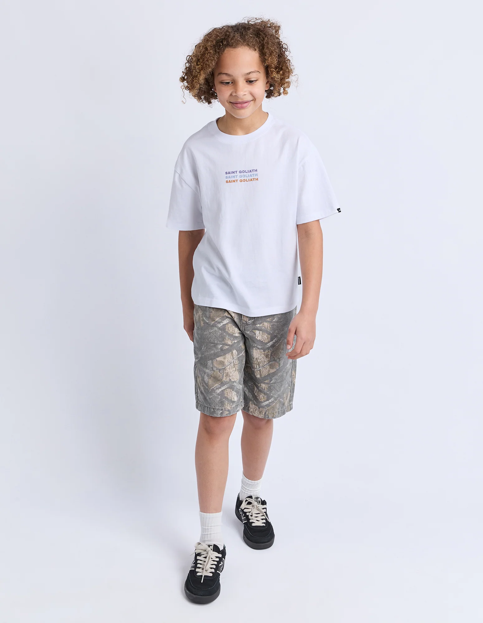 Teen Happy Records Tee White - Image 2