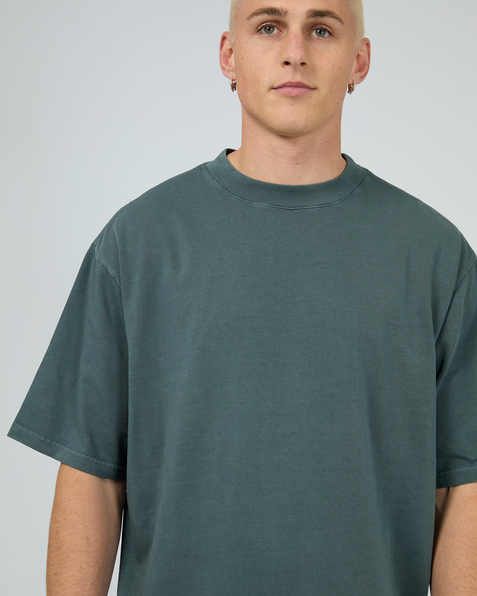 Heavy Weight Tee Blue - Image 5