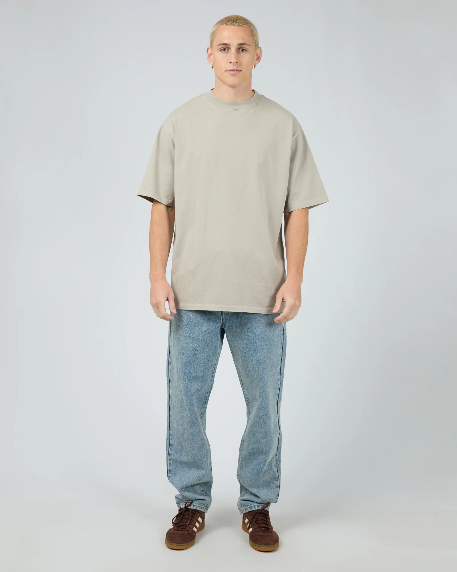 Heavy Weight Tee Grey - Image 2