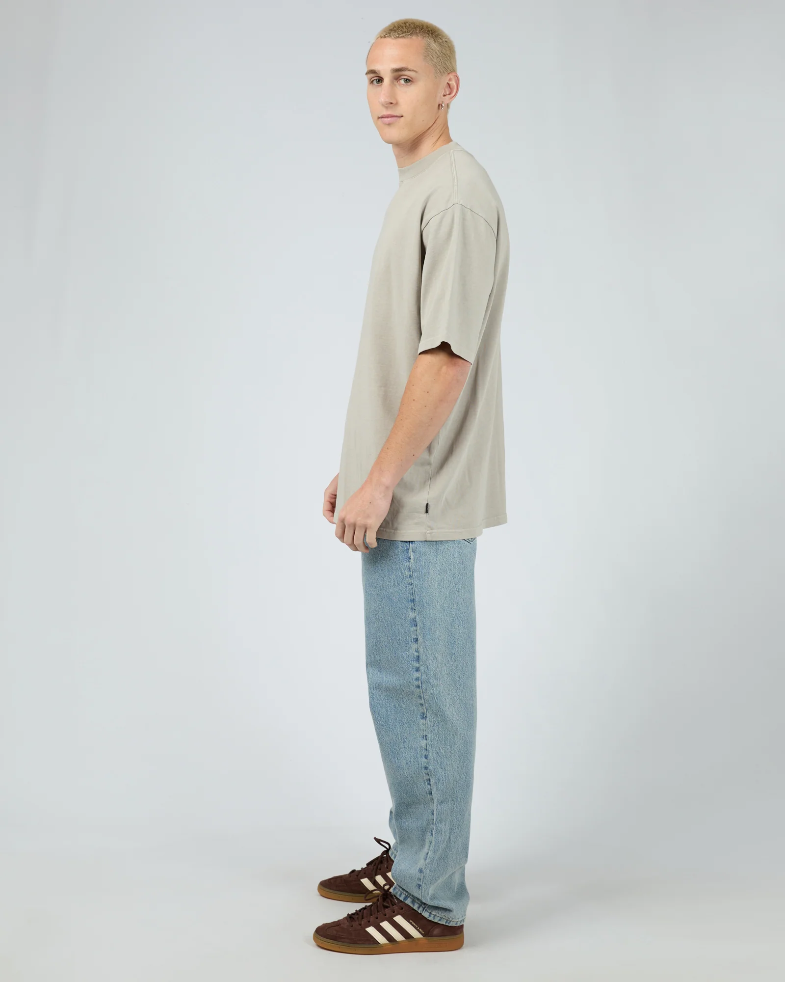 Heavy Weight Tee Grey - Image 6