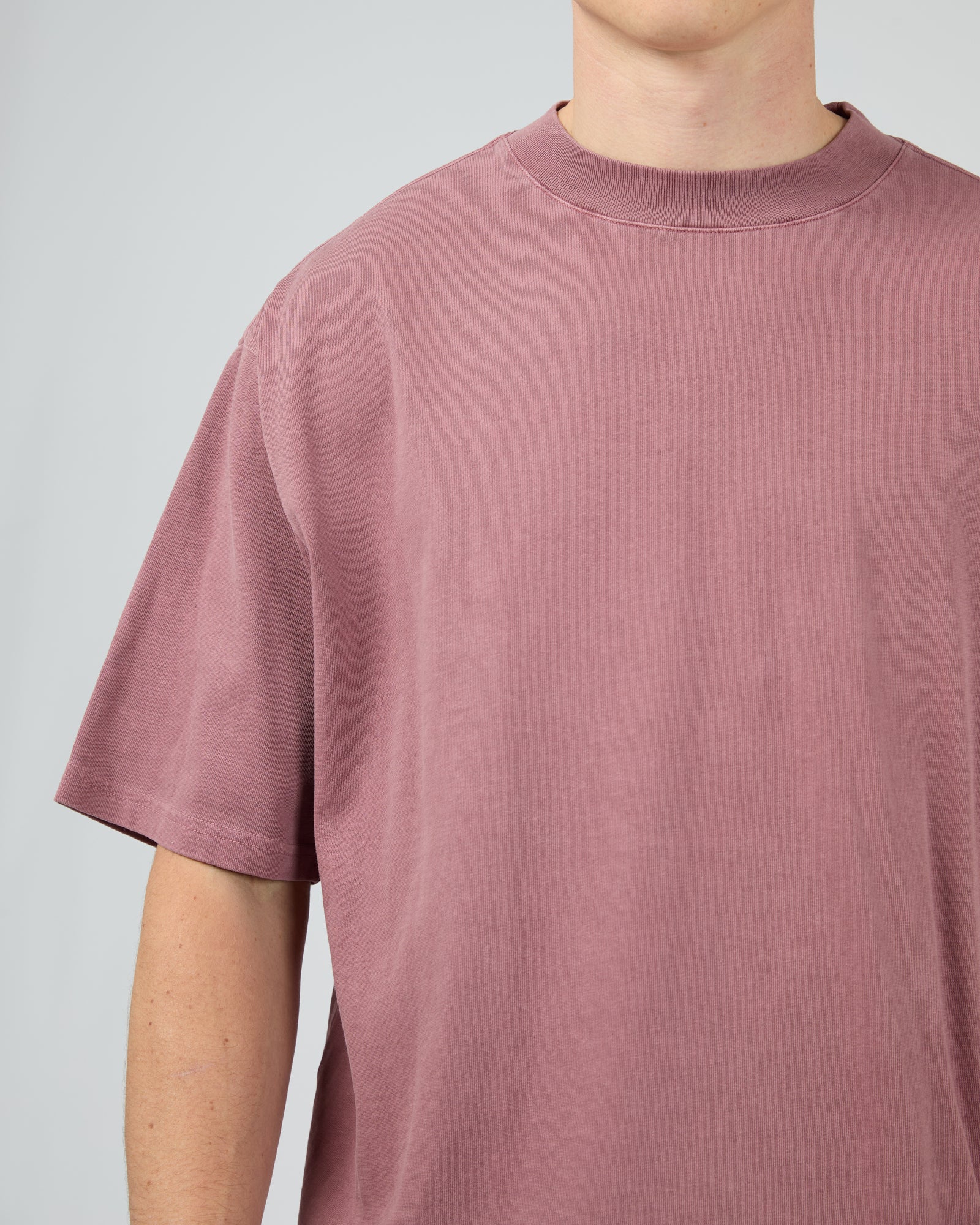 Heavy Weight Tee Plum - Image 4