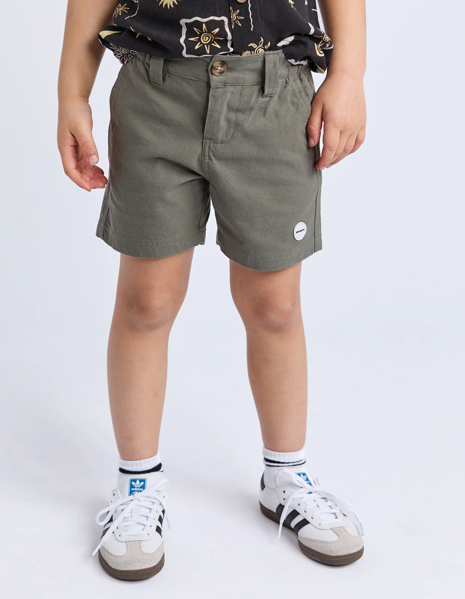 Kids Holiday Short Khaki