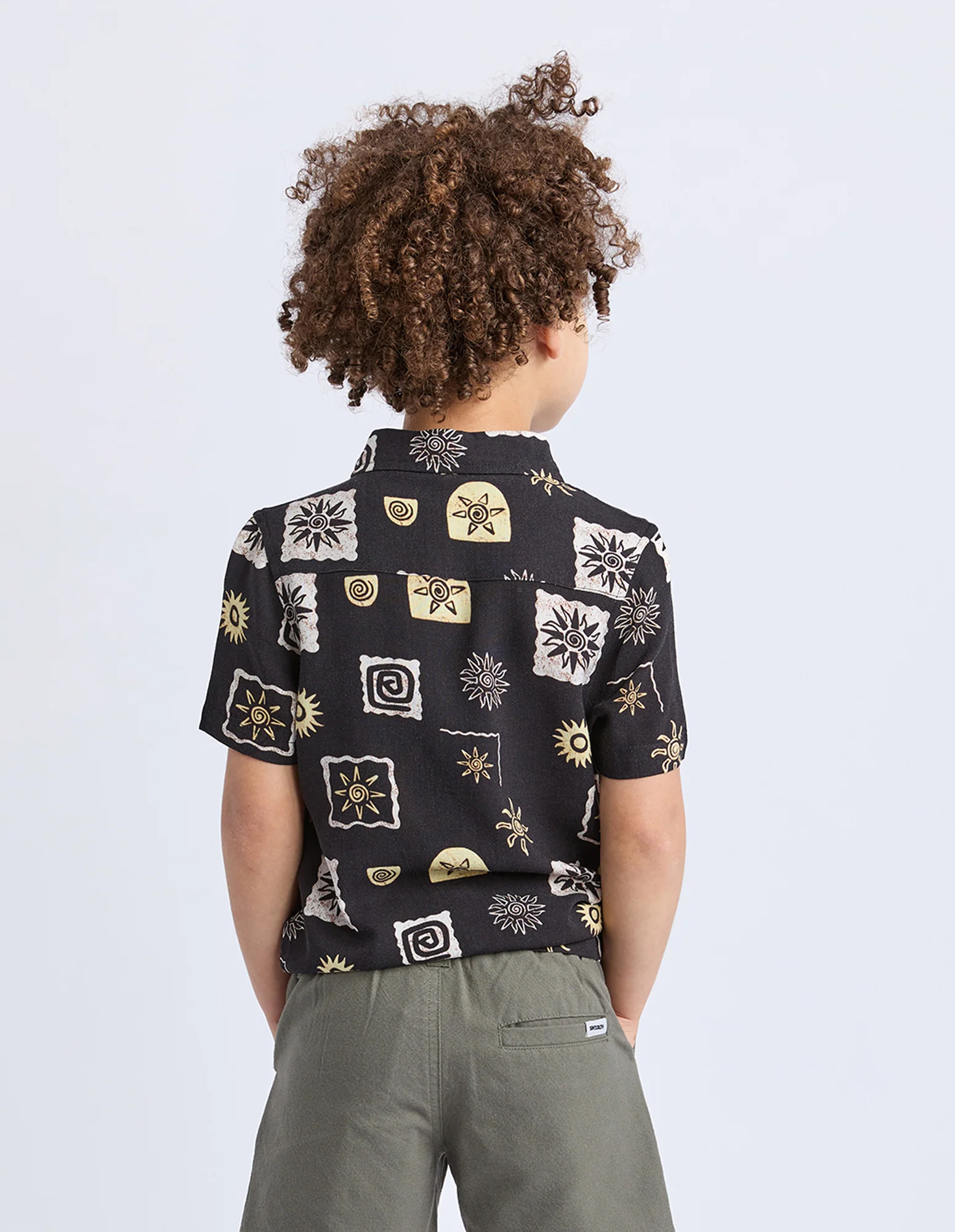 Kids Holiday Short Khaki - Image 3