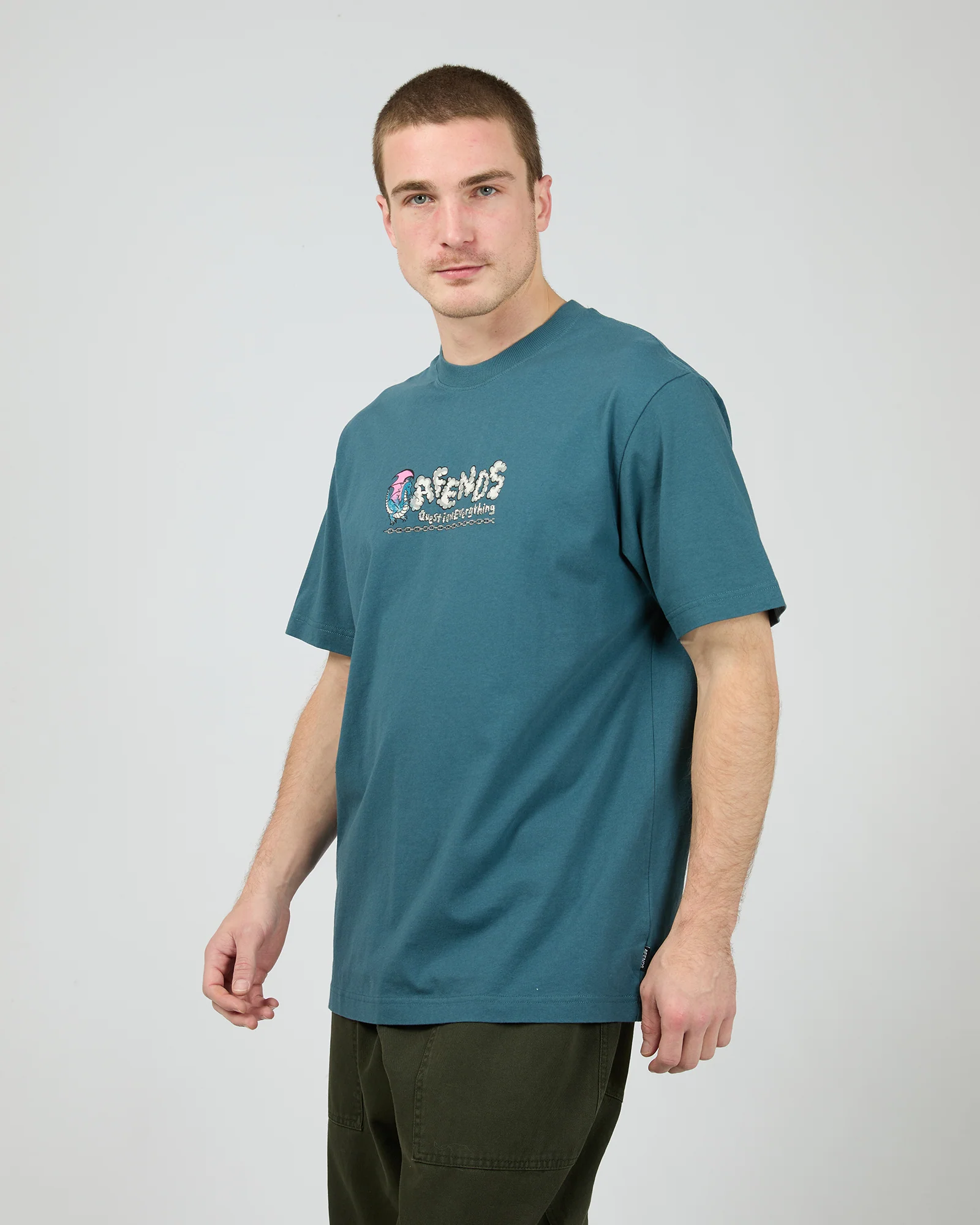 Huffenpuff Retro Fit Tee Fuel - Image 4