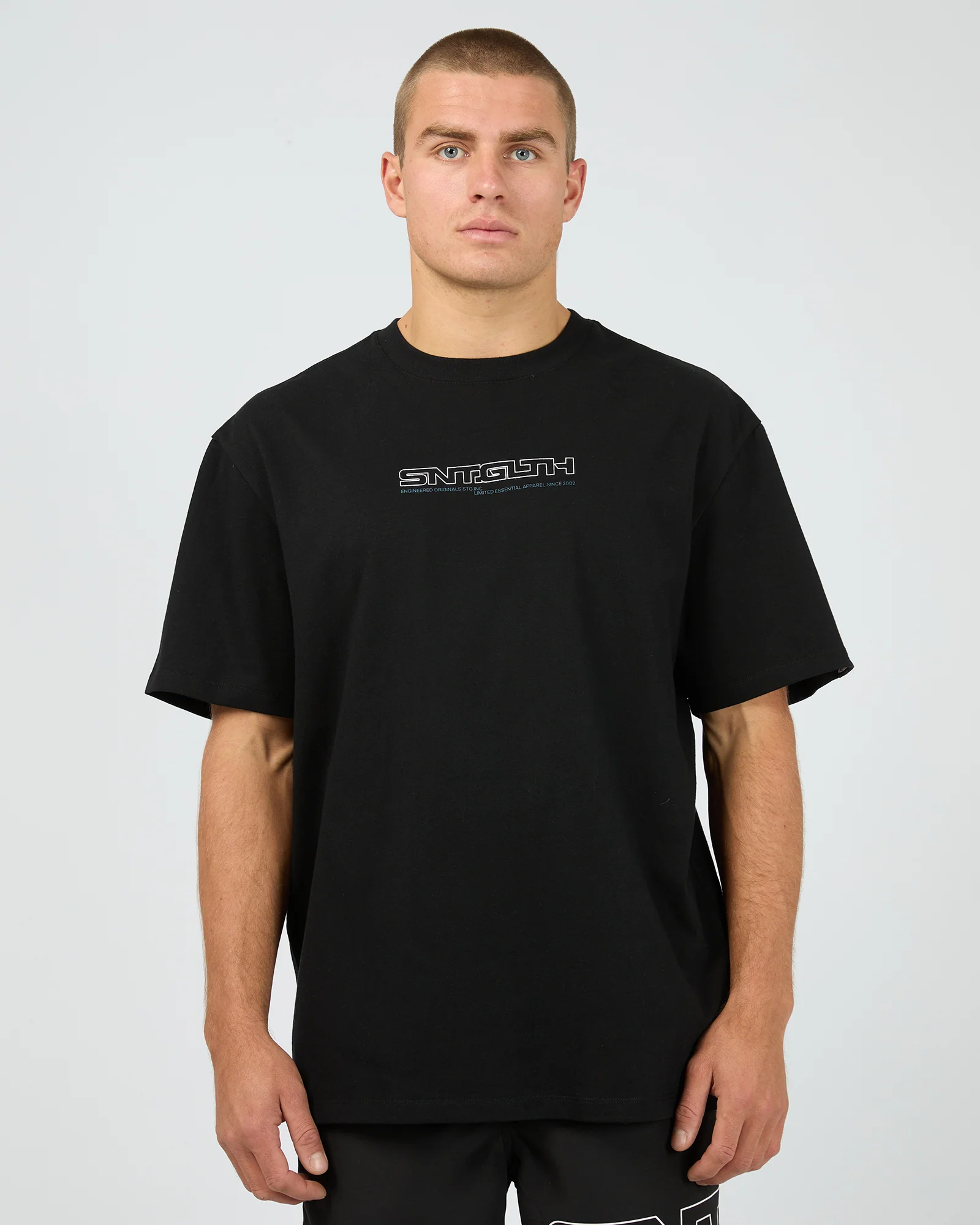 Hyperlink Tee Black
