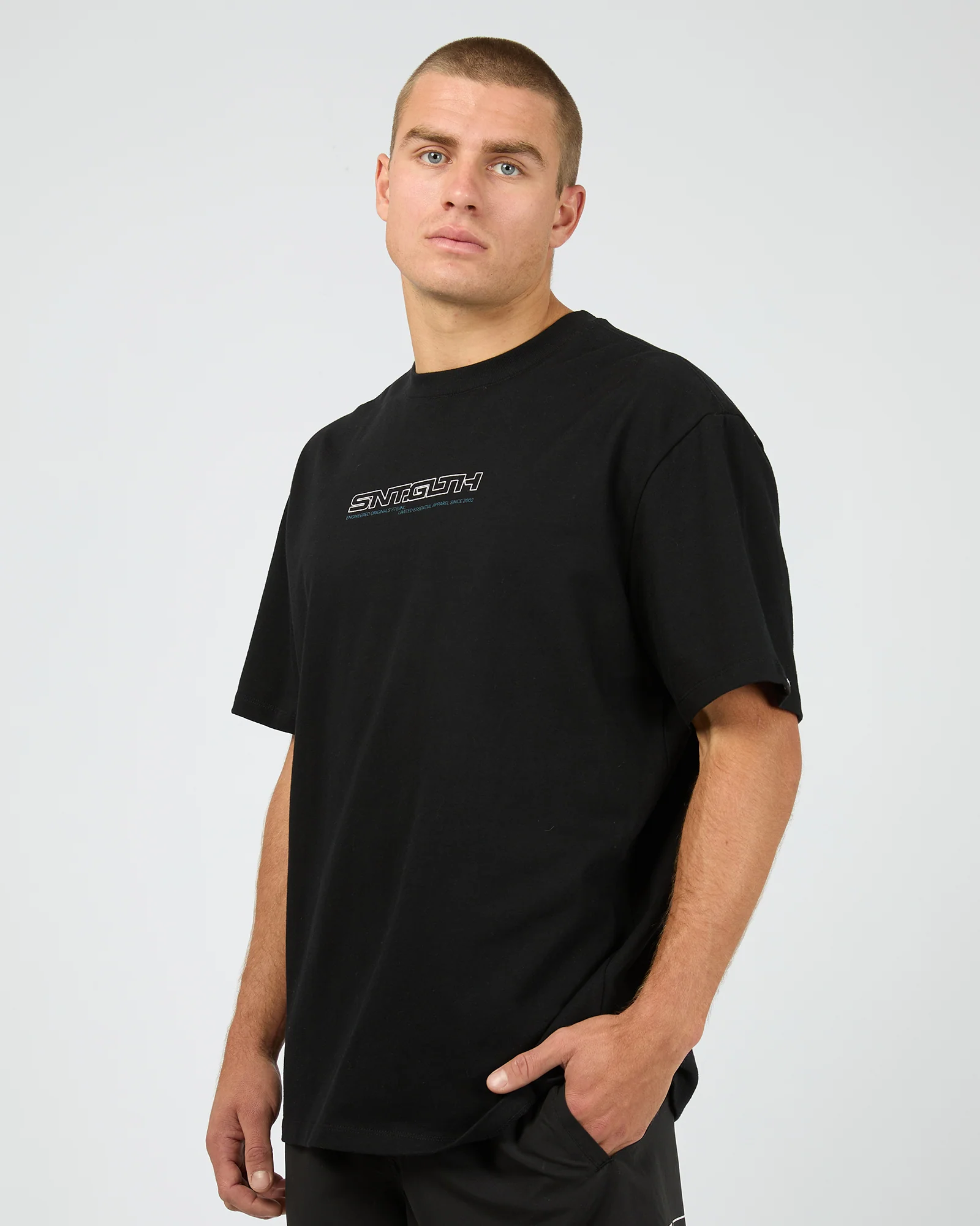 Hyperlink Tee Black - Image 4