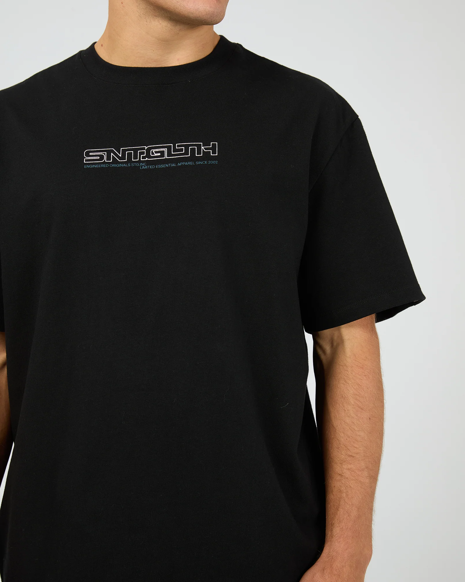 Hyperlink Tee Black - Image 5