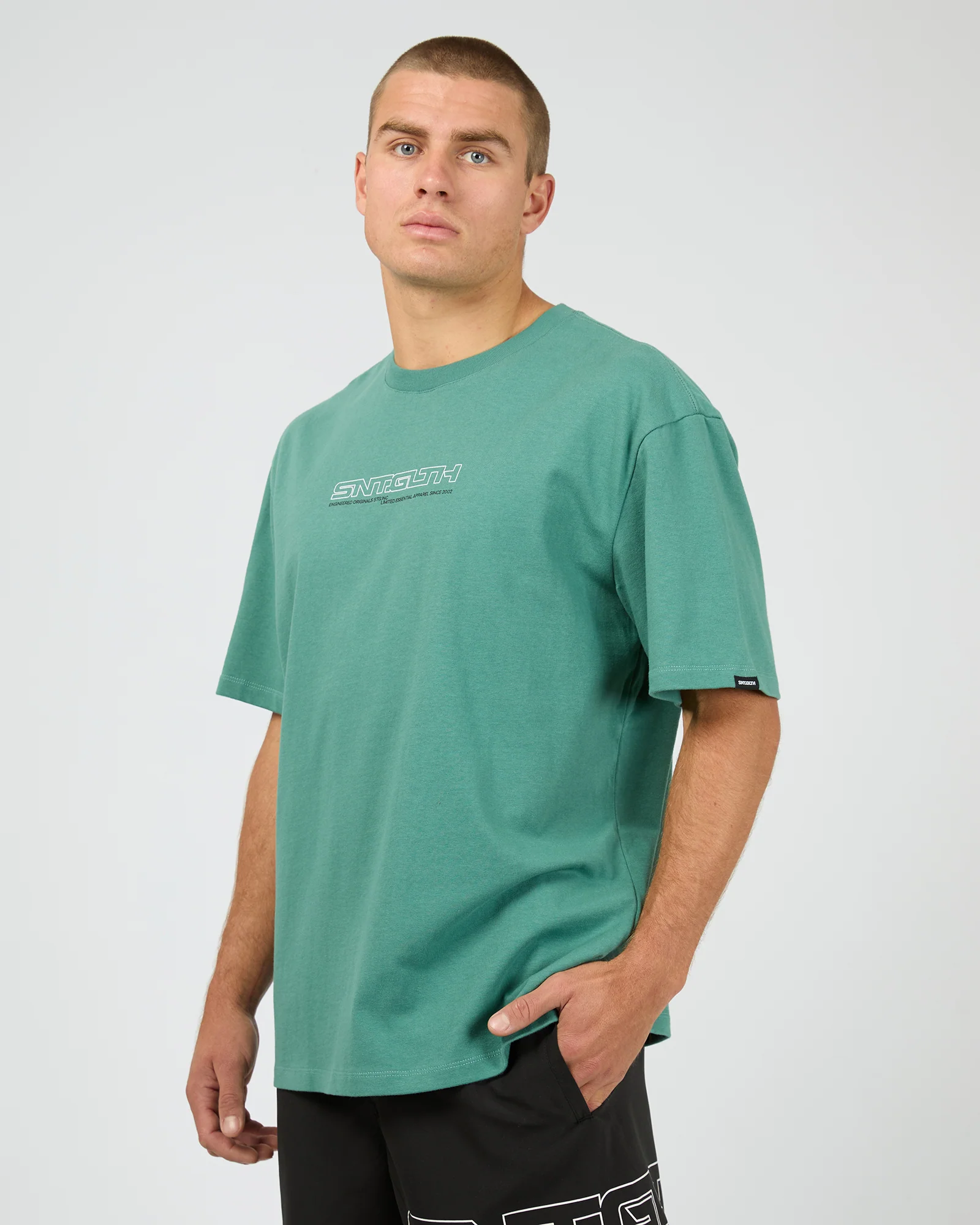Hyperlink Tee Green - Image 4