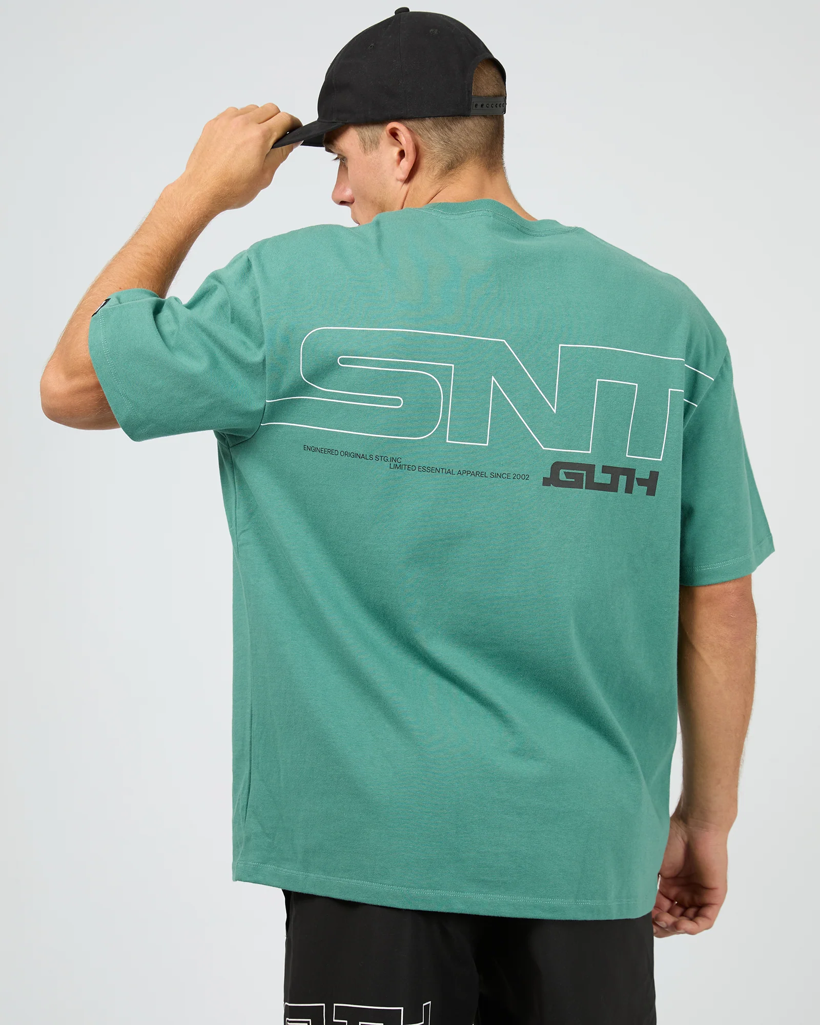 Hyperlink Tee Green - Image 6