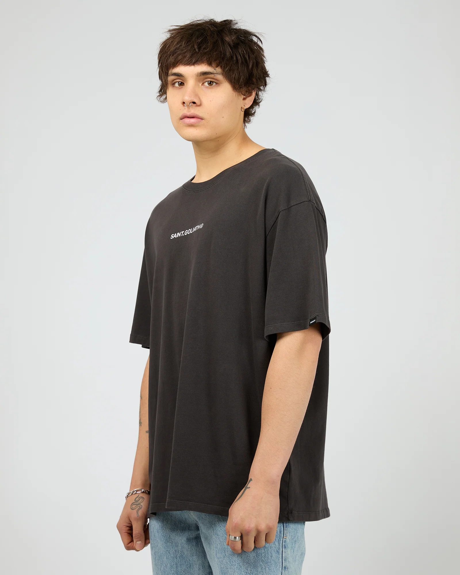 Id Tee Washed Black - Image 4